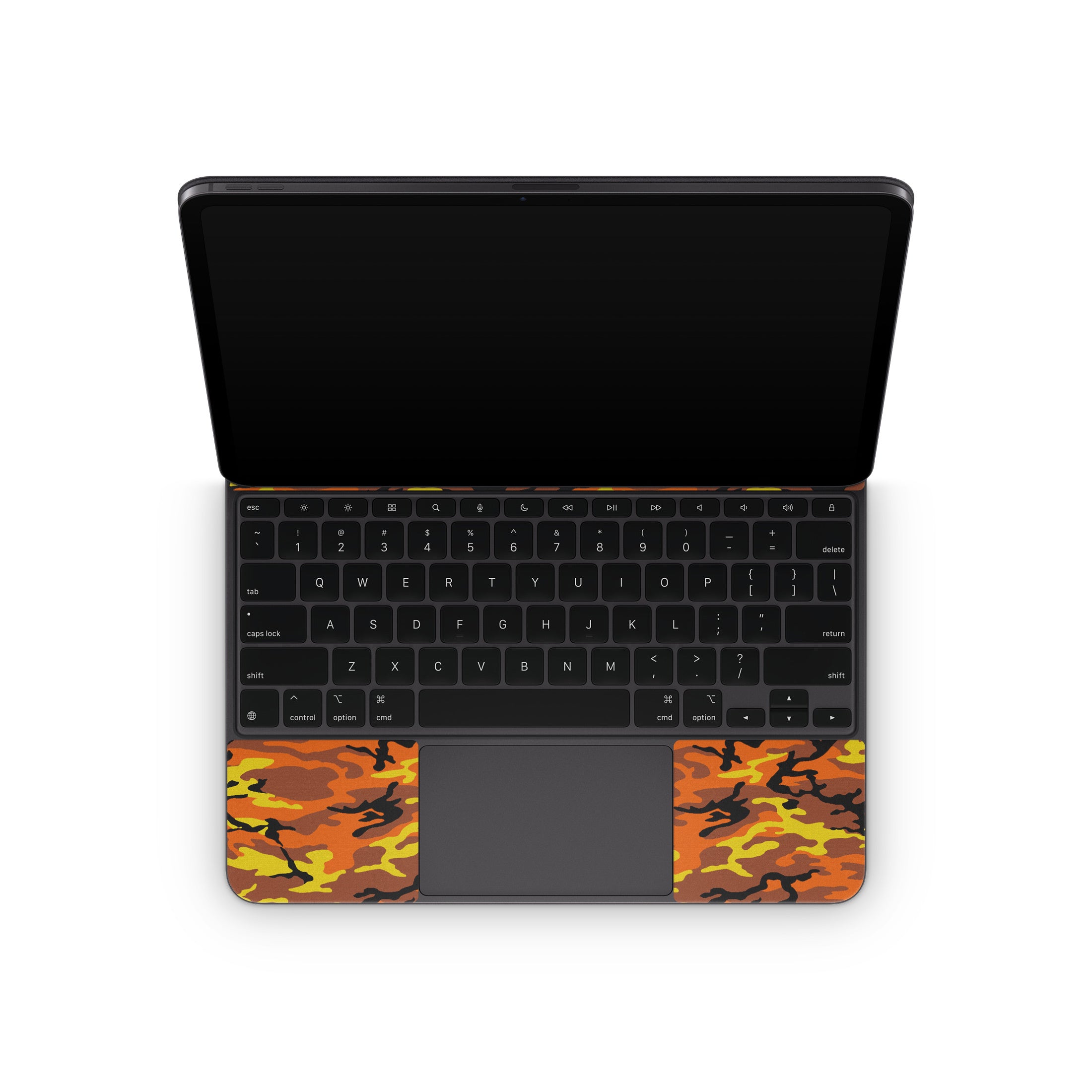 Orange Camo - Apple Magic Keyboard for iPad Skin