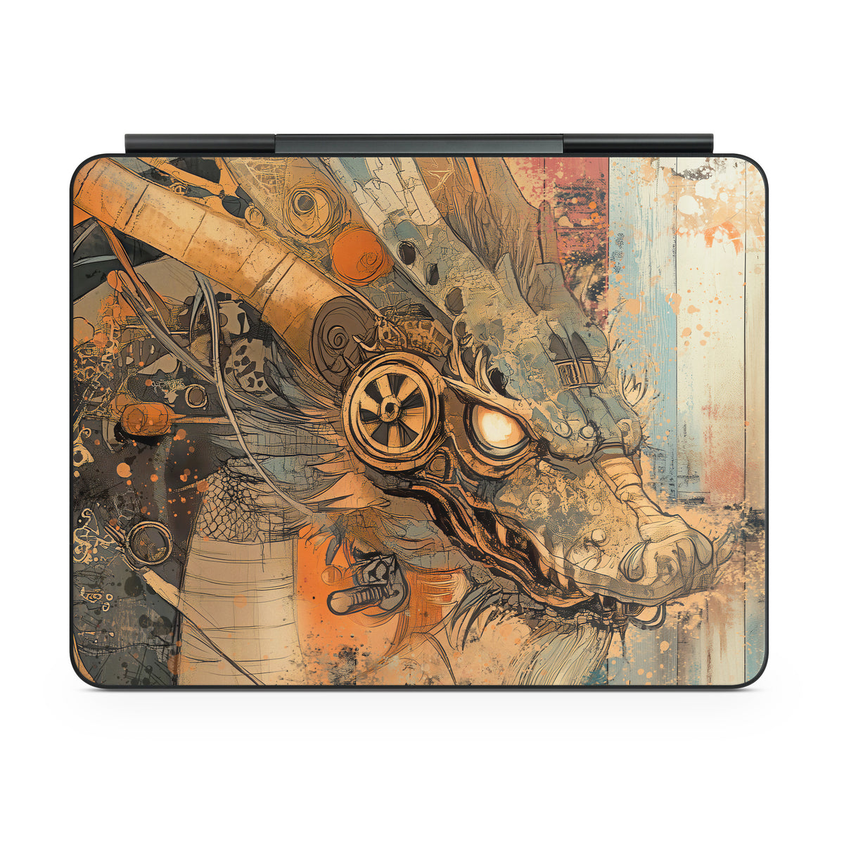 Orange Dragon - Apple Magic Keyboard for iPad Skin