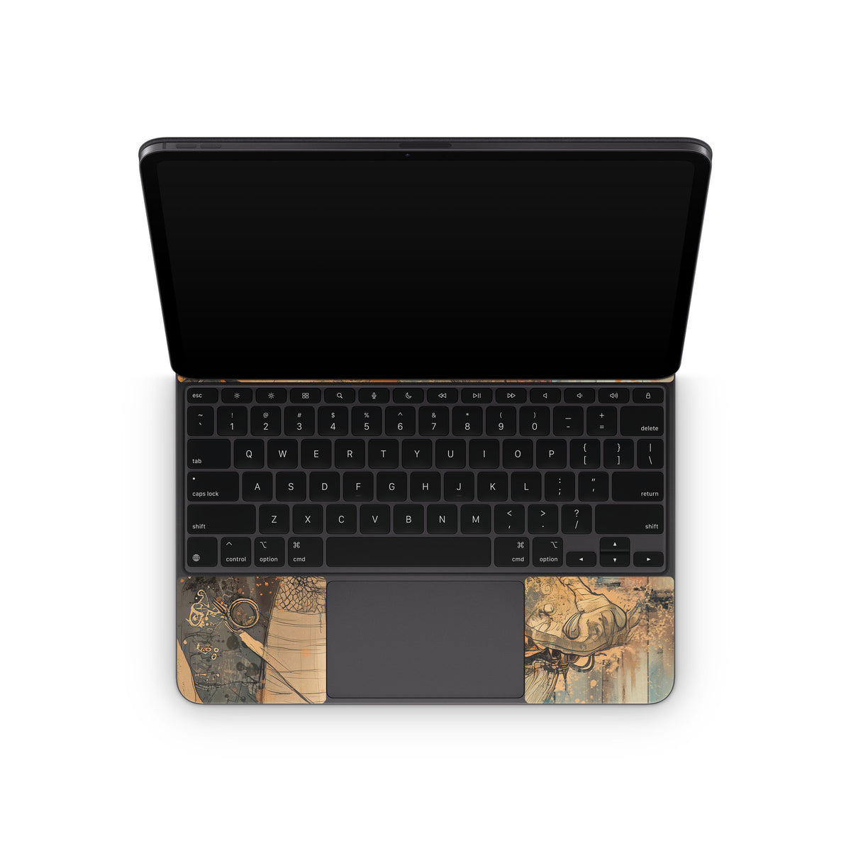 Orange Dragon - Apple Magic Keyboard for iPad Skin