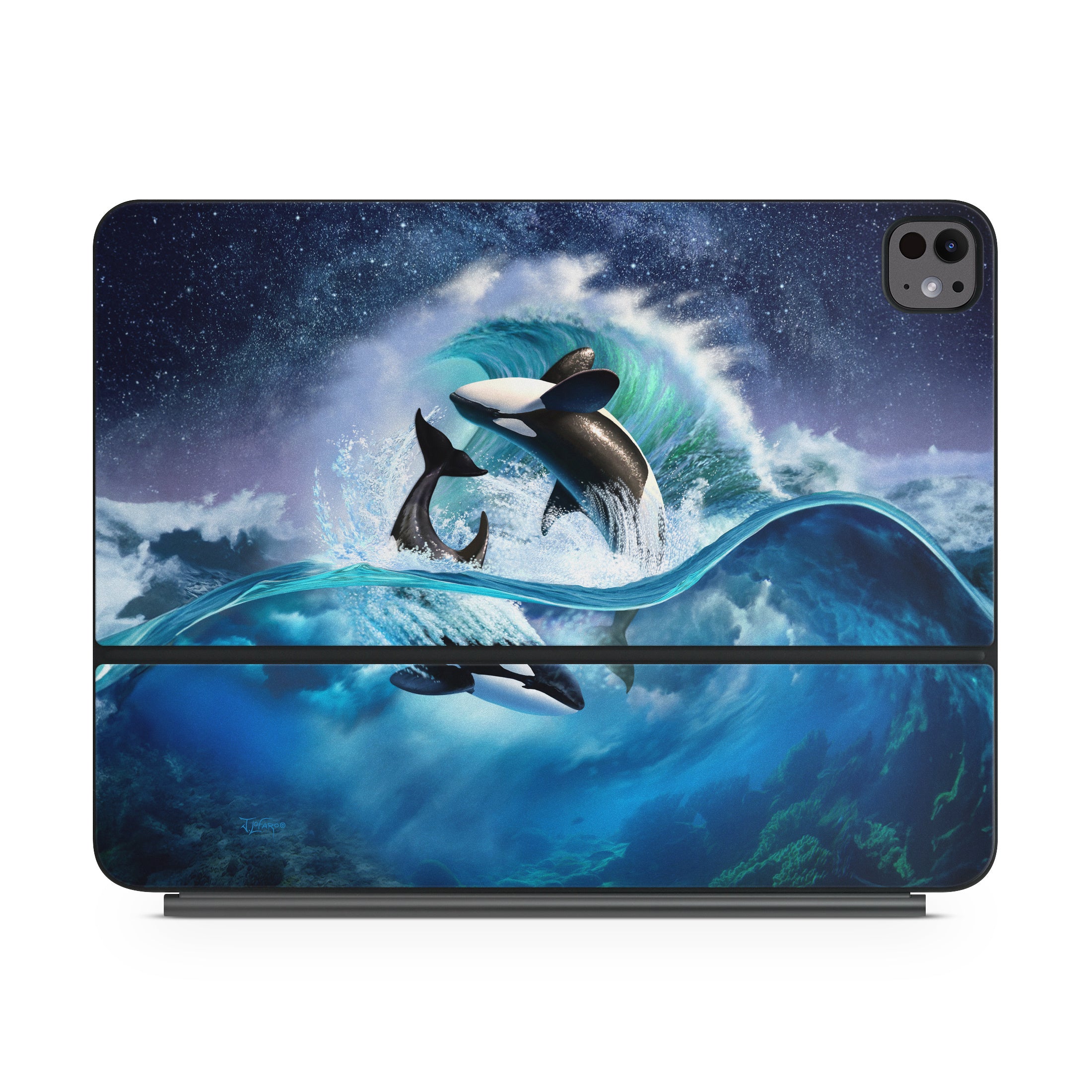 Orca Wave - Apple Magic Keyboard for iPad Skin