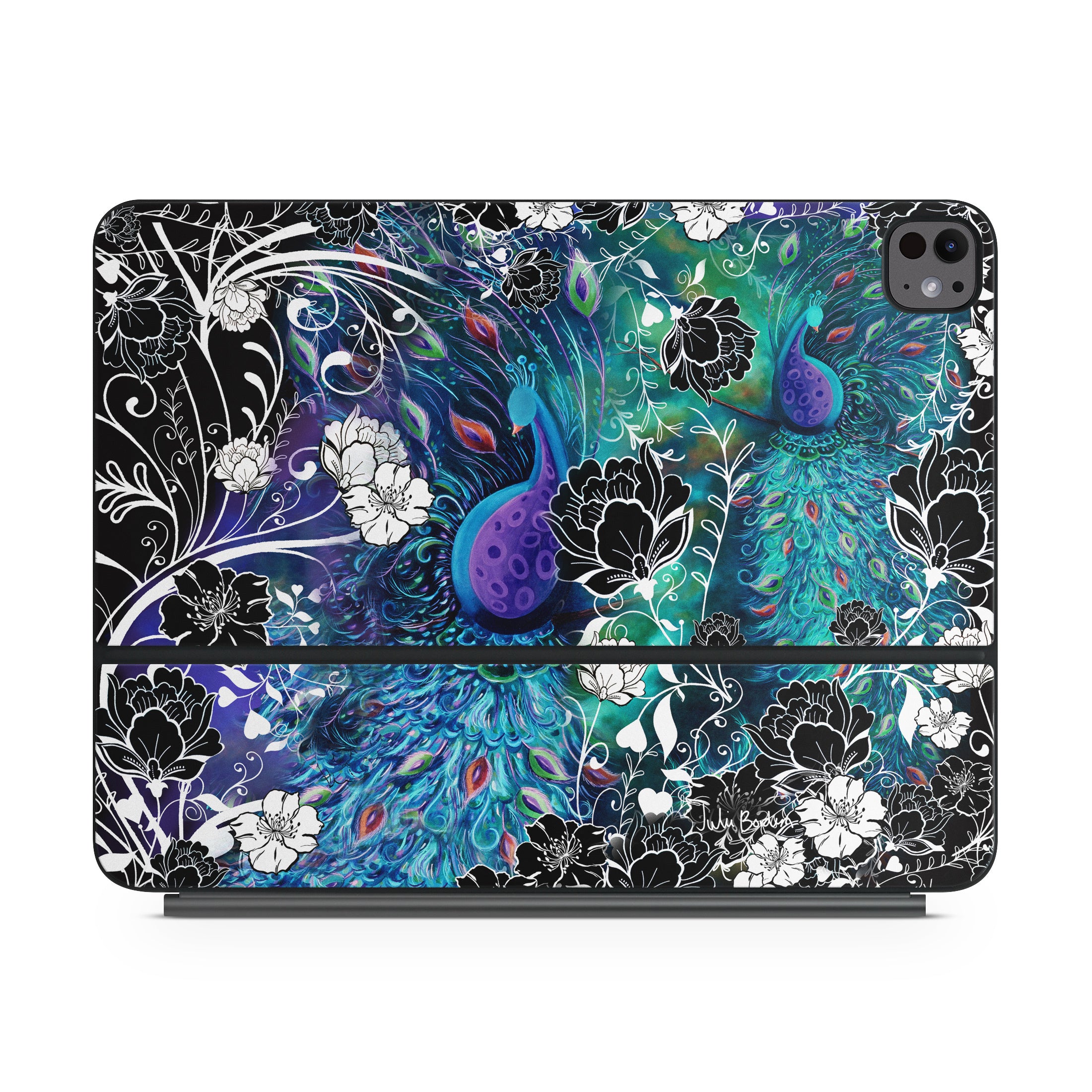 Peacock Garden - Apple Magic Keyboard for iPad Skin