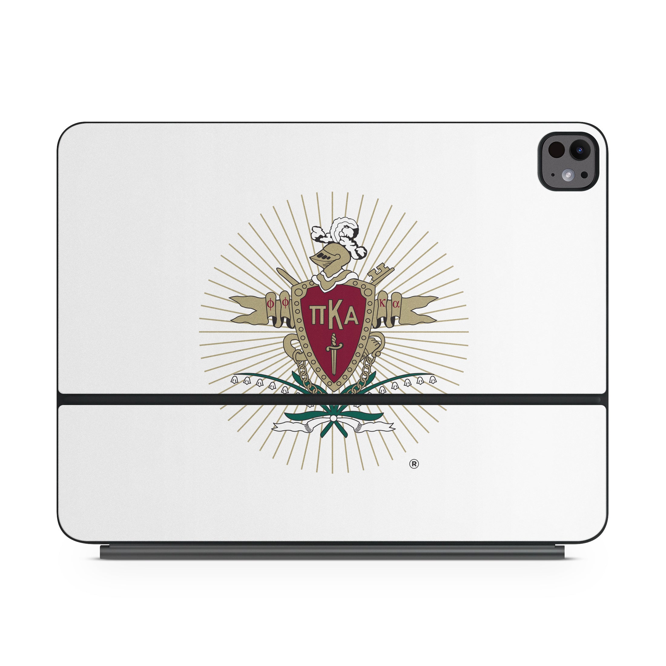 Pi Kappa Alpha Coat of Arms - Apple Magic Keyboard for iPad Skin