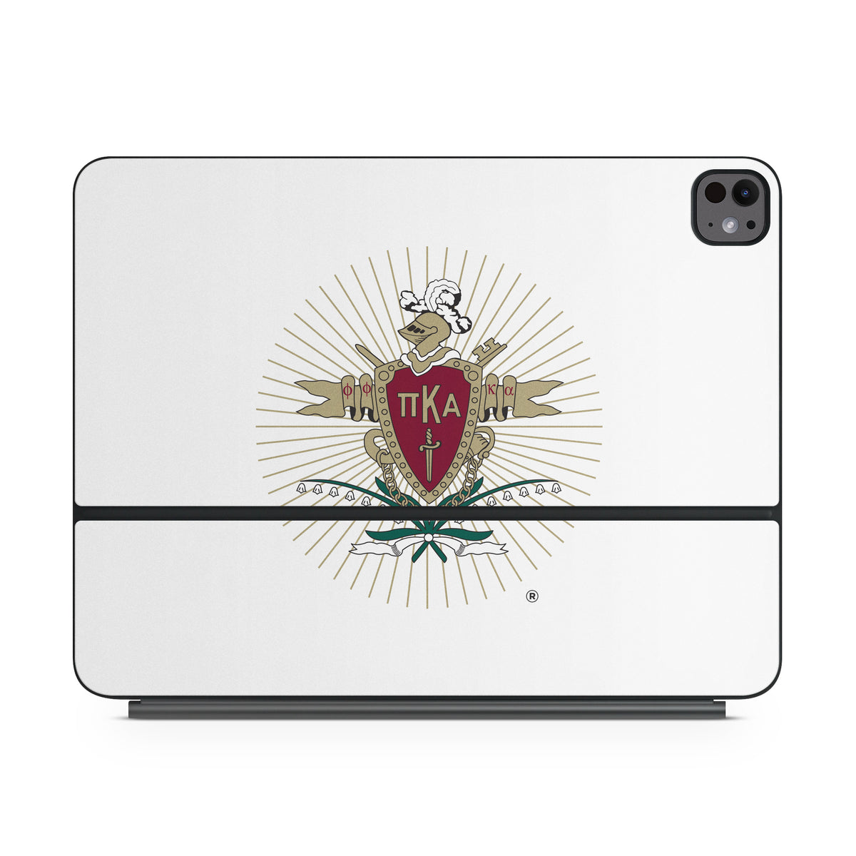 Pi Kappa Alpha Coat of Arms - Apple Magic Keyboard for iPad Skin