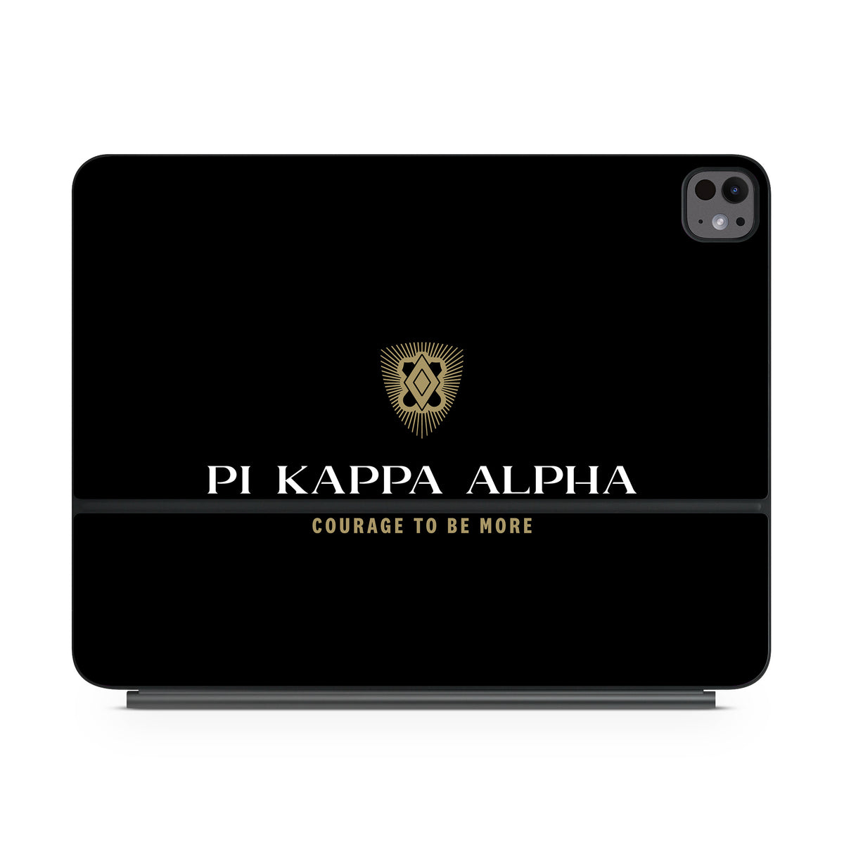 Pi Kappa Alpha Formal Logo Black - Apple Magic Keyboard for iPad Skin