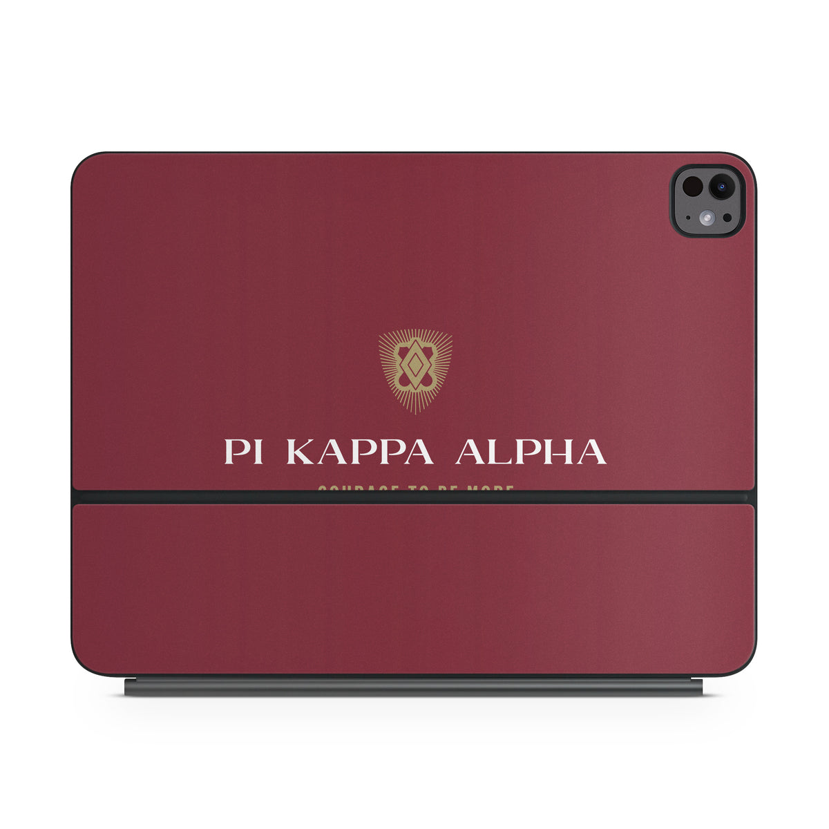 Pi Kappa Alpha Formal Logo Garnet - Apple Magic Keyboard for iPad Skin