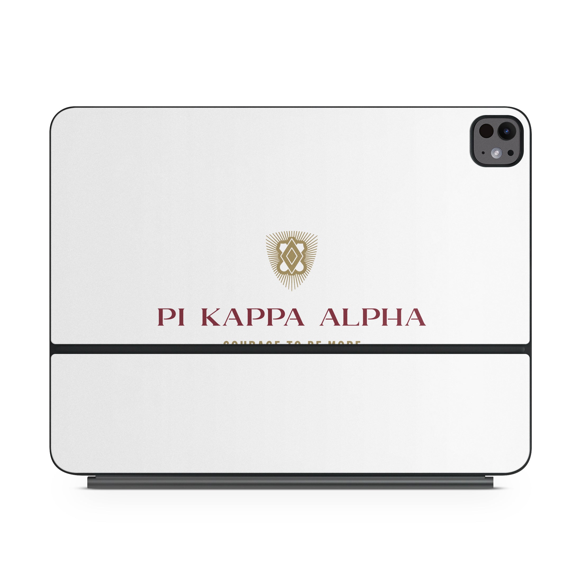 Pi Kappa Alpha Formal Logo White - Apple Magic Keyboard for iPad Skin