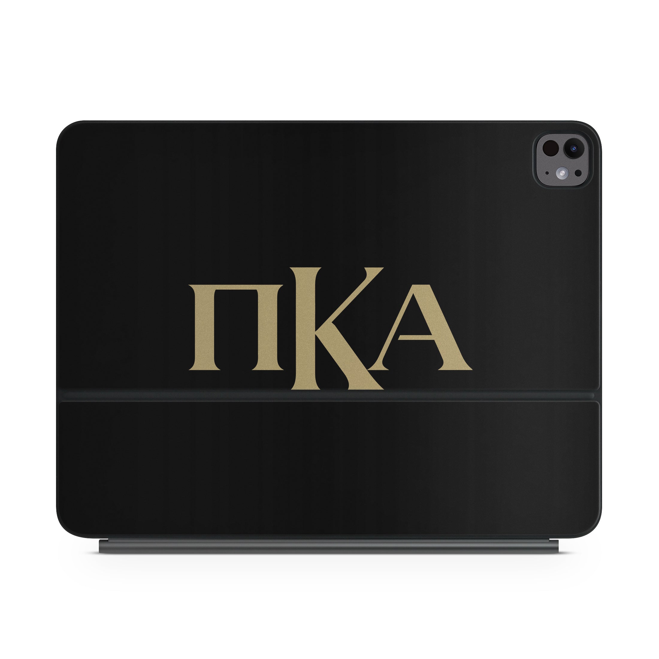 Pi Kappa Alpha Greek Letters Black - Apple Magic Keyboard for iPad Skin