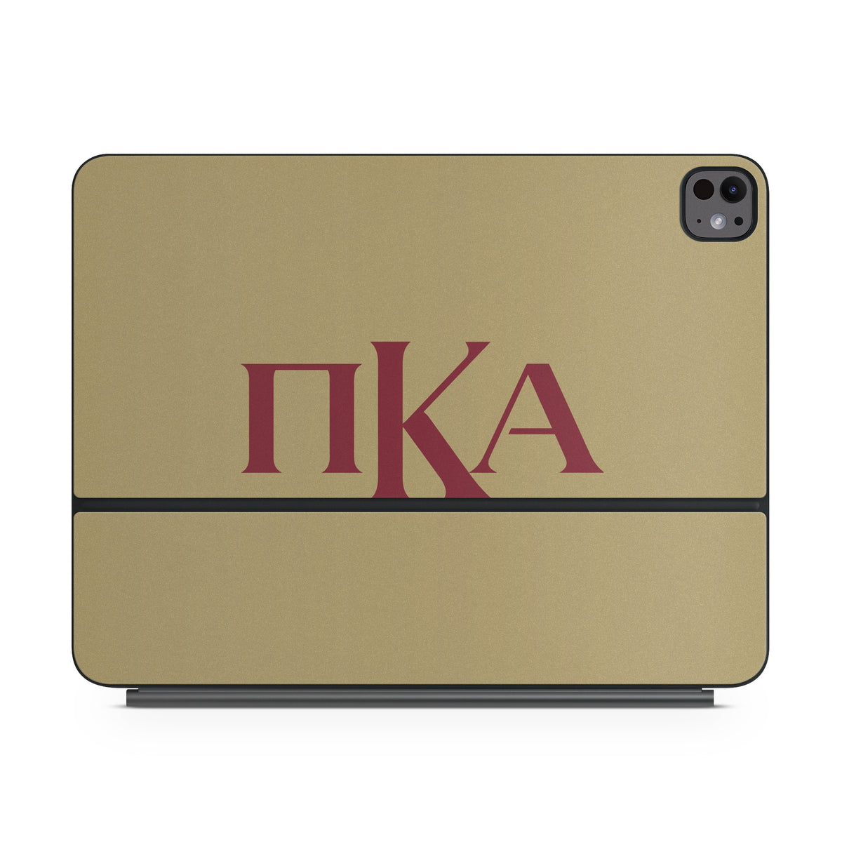 Pi Kappa Alpha Greek Letters Gold - Apple Magic Keyboard for iPad Skin