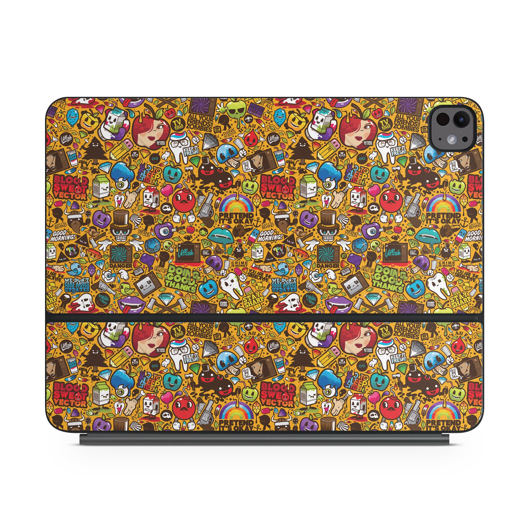 Psychedelic - Apple Magic Keyboard for iPad Skin