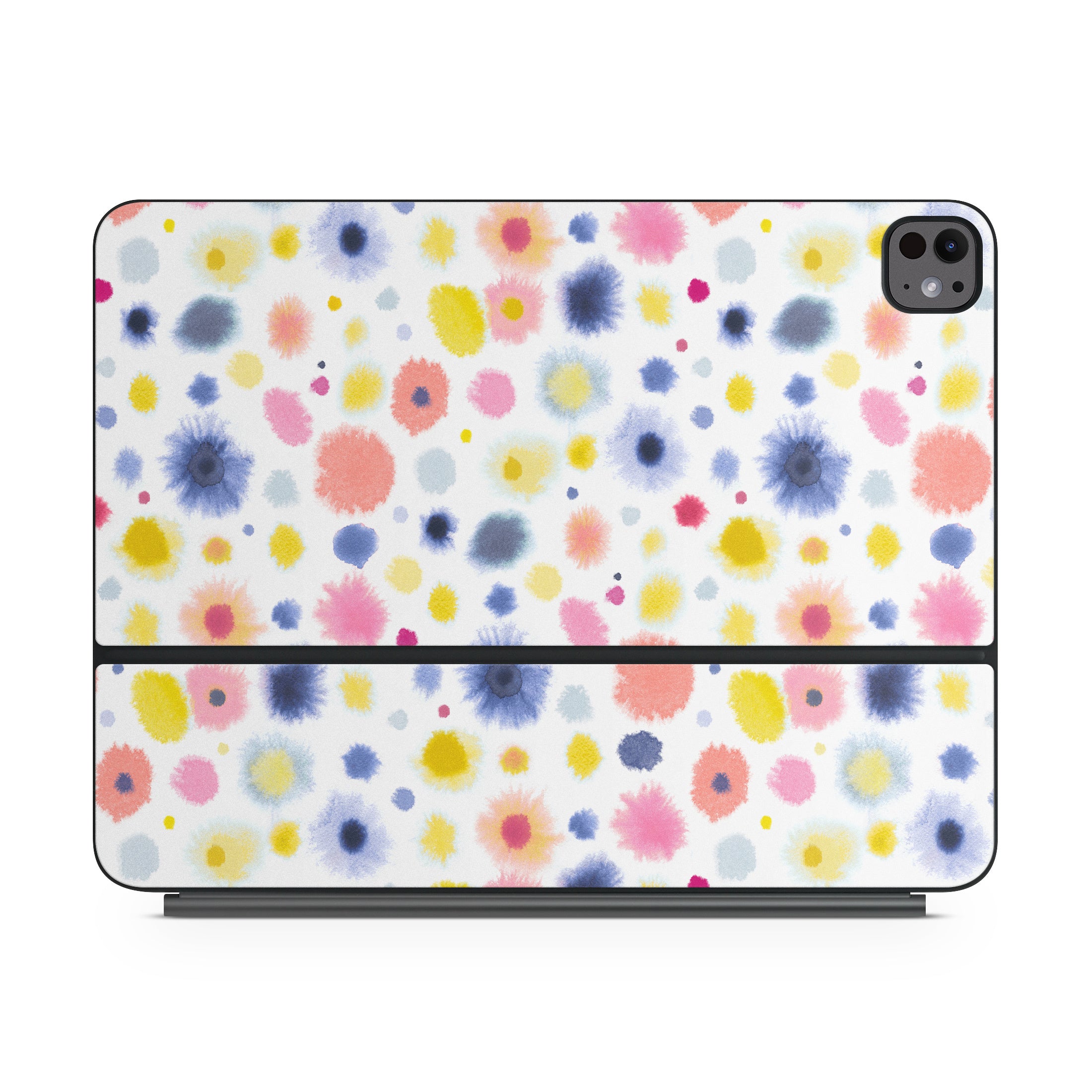 Red Blue Dots - Apple Magic Keyboard for iPad Skin