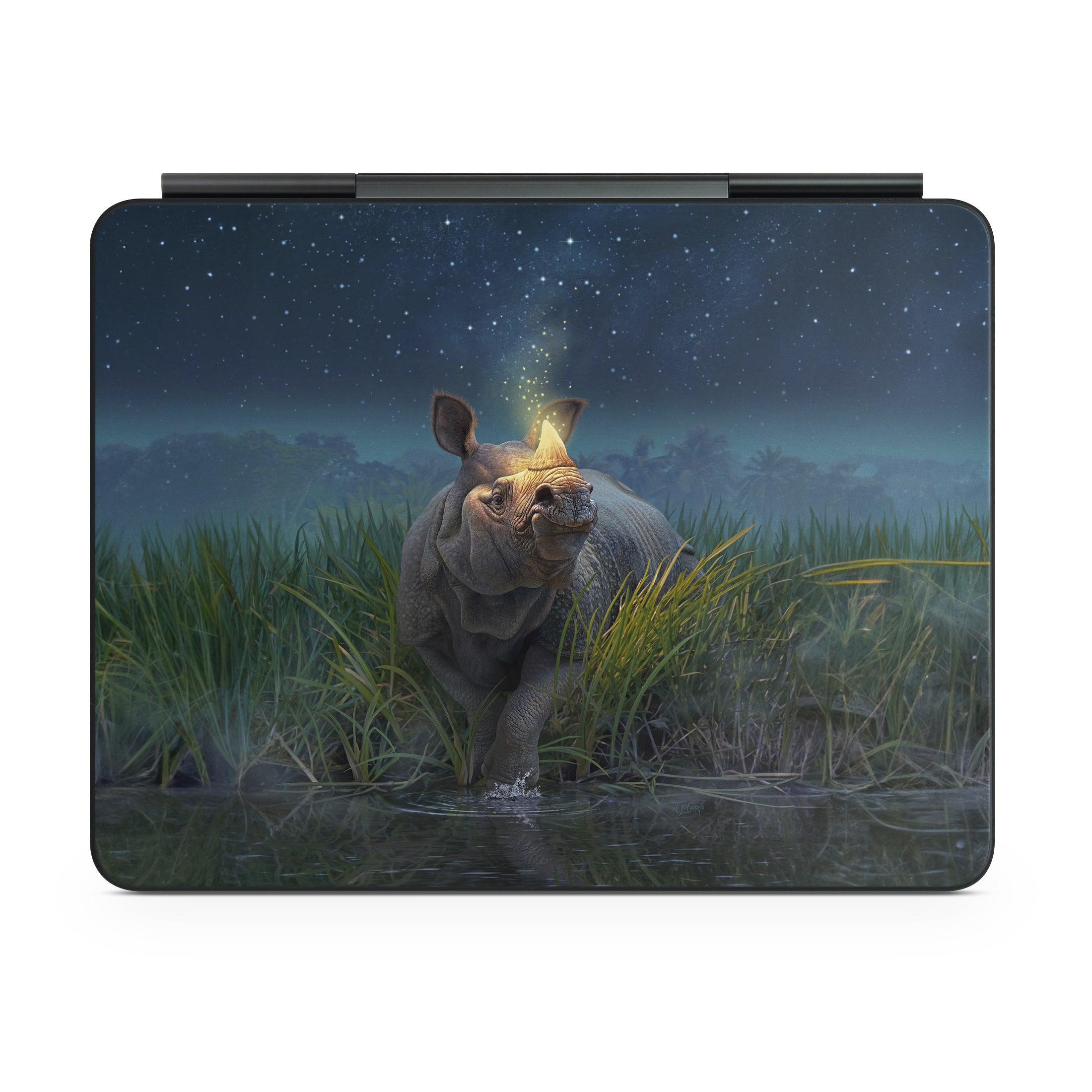 Rhinoceros Unicornis - Apple Magic Keyboard for iPad Skin