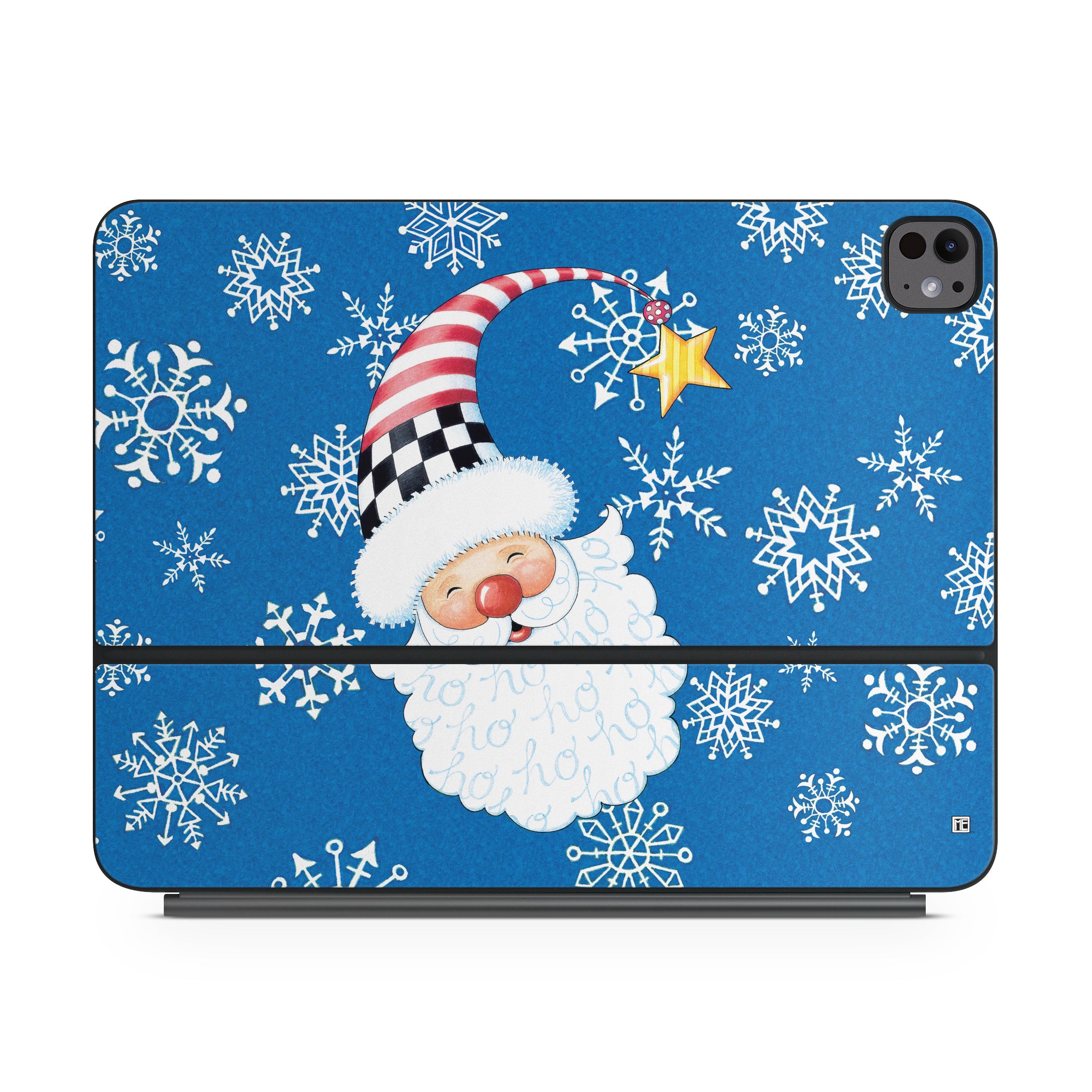 Santa Snowflake - Apple Magic Keyboard for iPad Skin