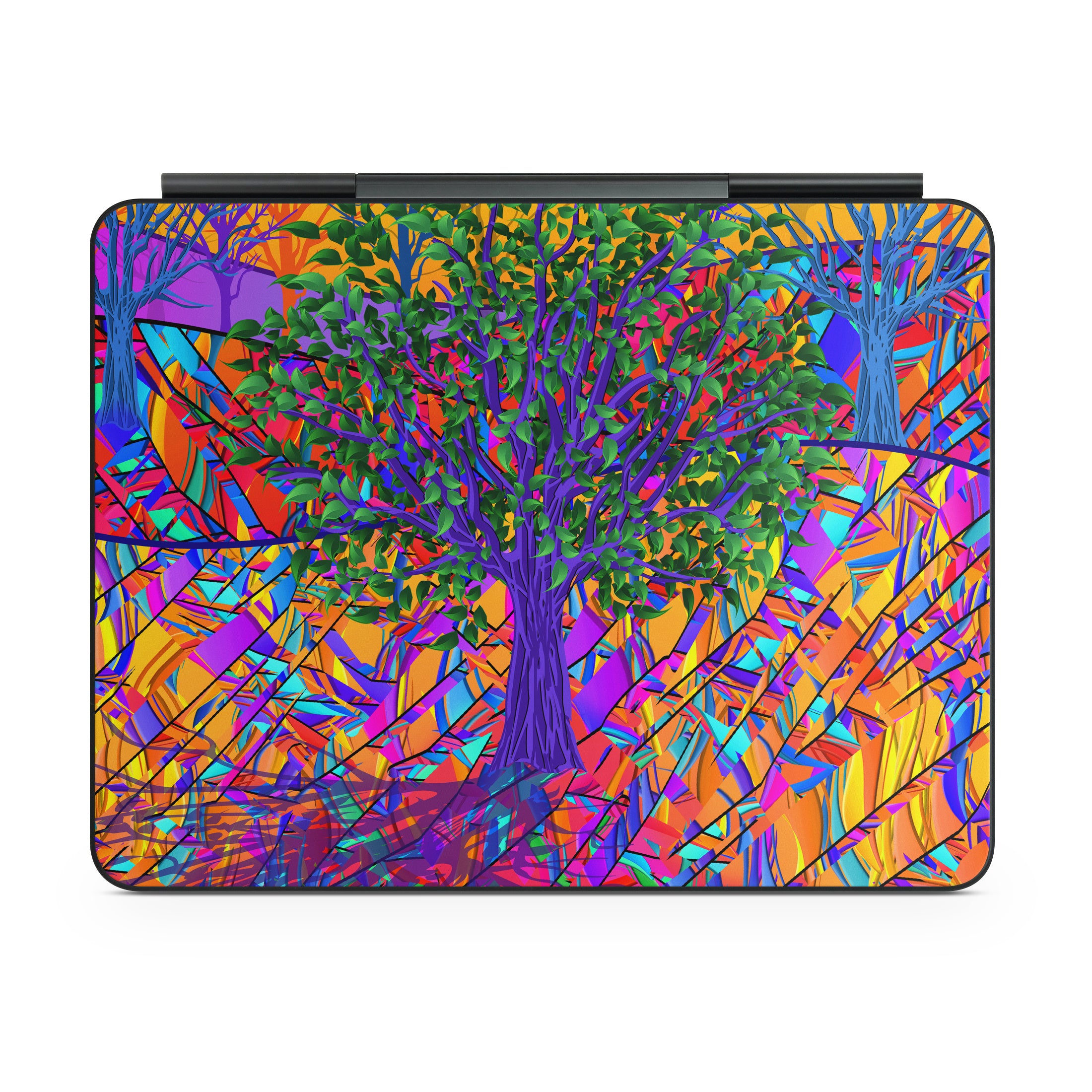 Stained Glass Tree - Apple Magic Keyboard for iPad Skin