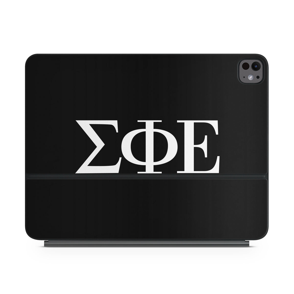 Sigma Phi Epsilon Greek Letters Black - Apple Magic Keyboard for iPad Skin