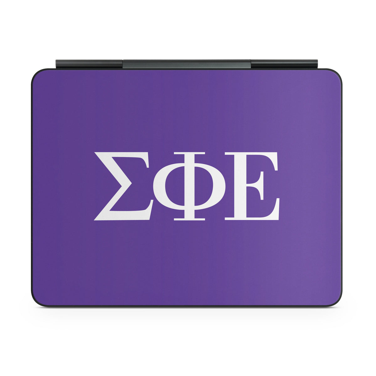 Sigma Phi Epsilon Greek Letters Purple - Apple Magic Keyboard for iPad Skin
