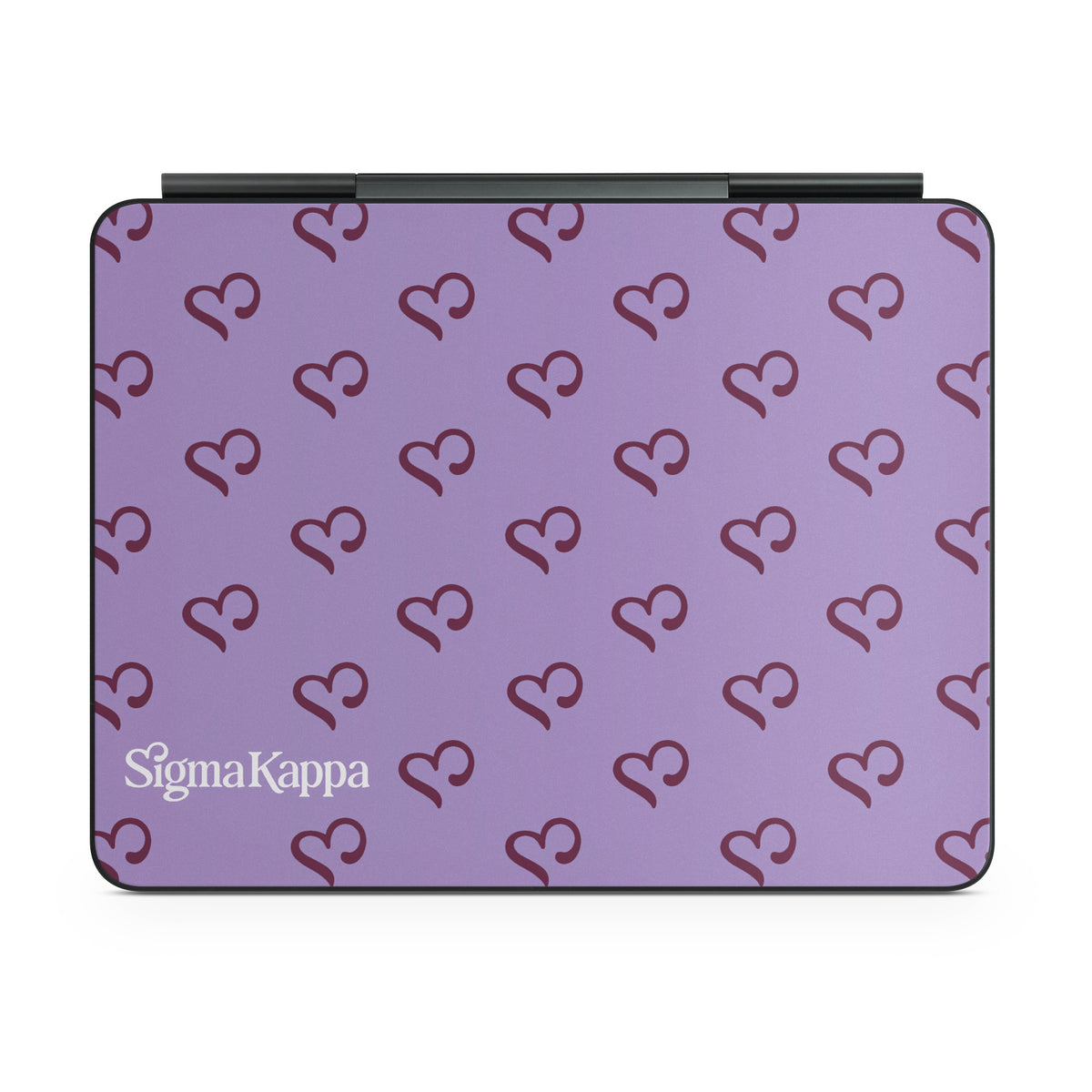 Sigma Kappa Hearts Pattern - Apple Magic Keyboard for iPad Skin
