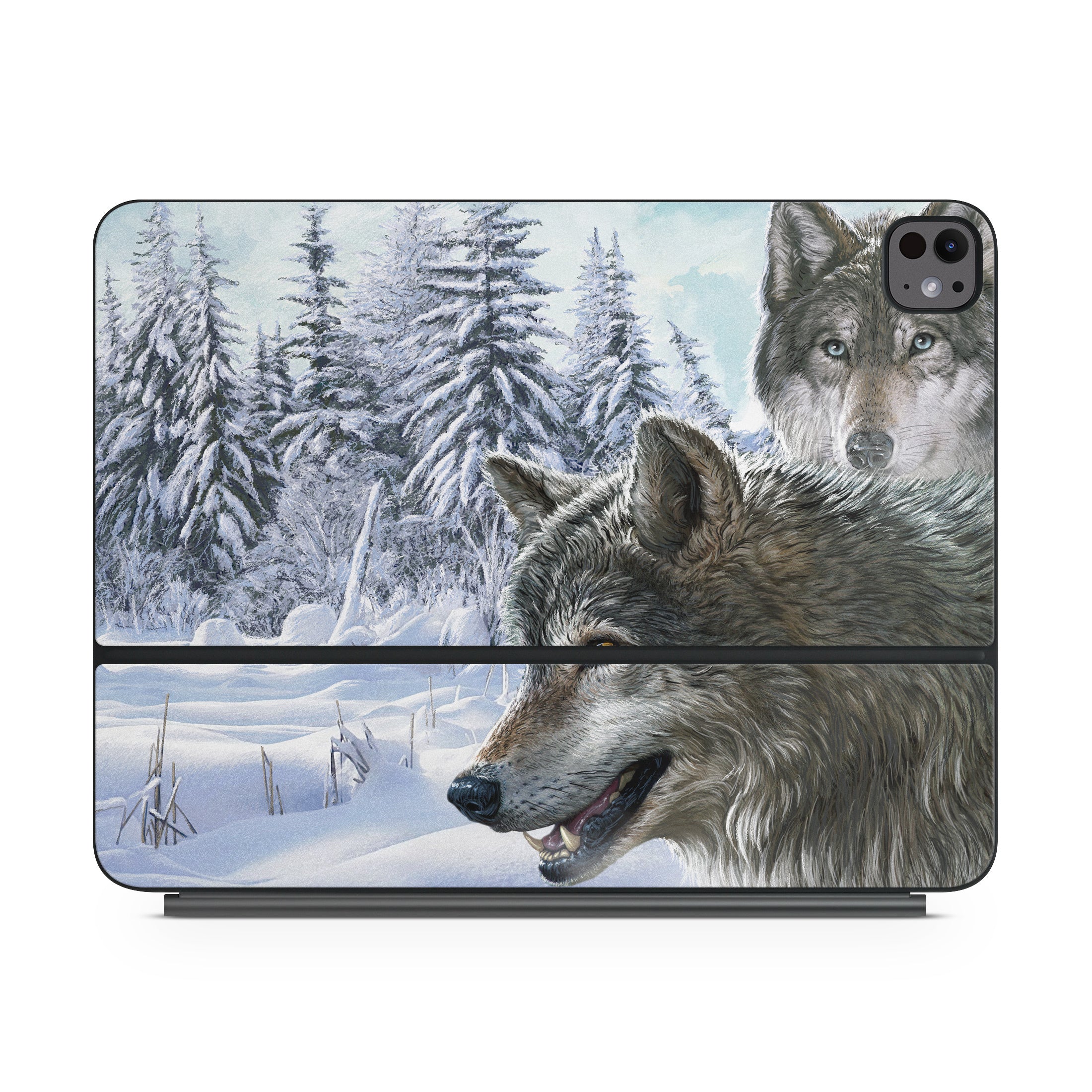 Snow Wolves - Apple Magic Keyboard for iPad Skin