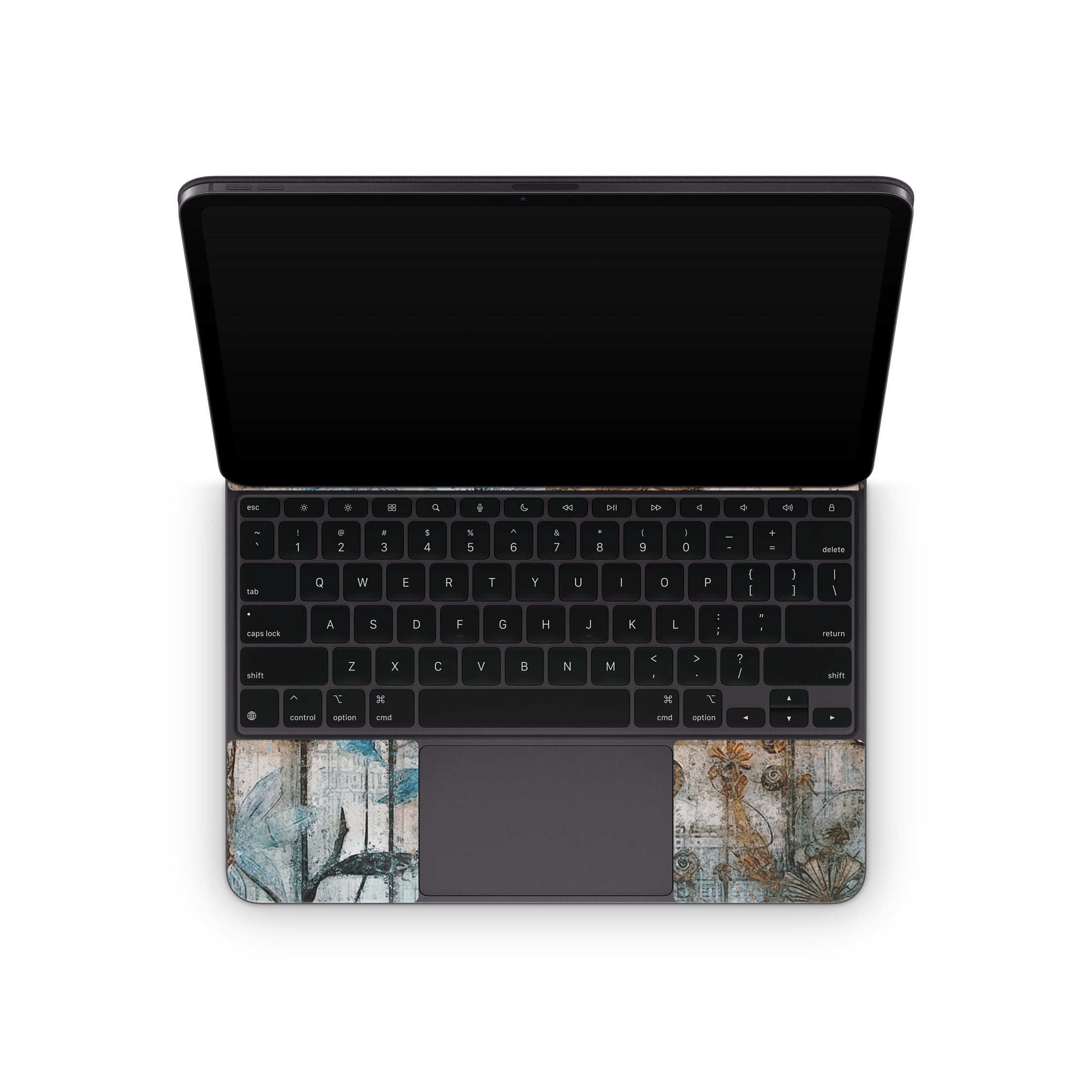 Steampunk Flowers - Apple Magic Keyboard for iPad Skin