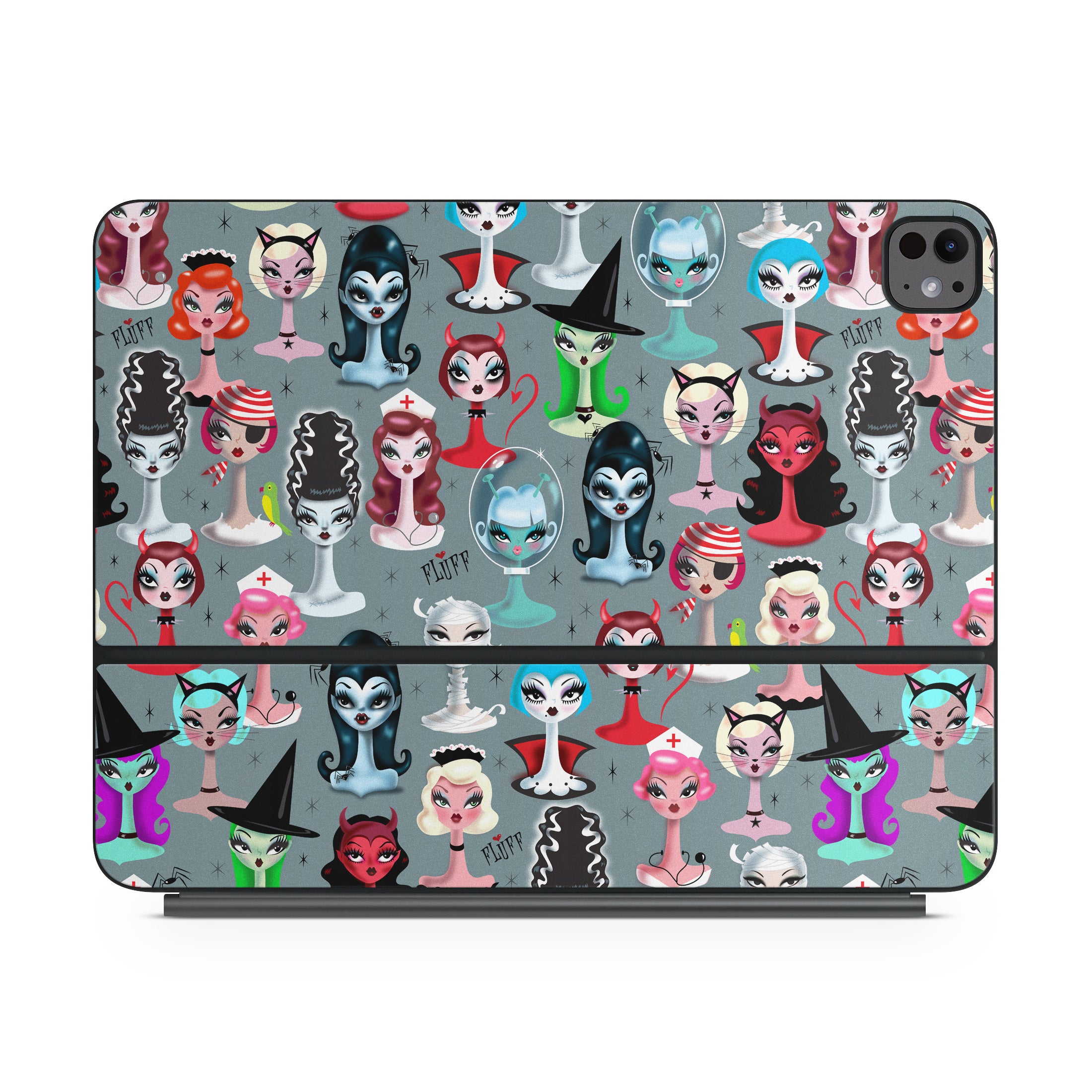 Spooky Dolls - Apple Magic Keyboard for iPad Skin