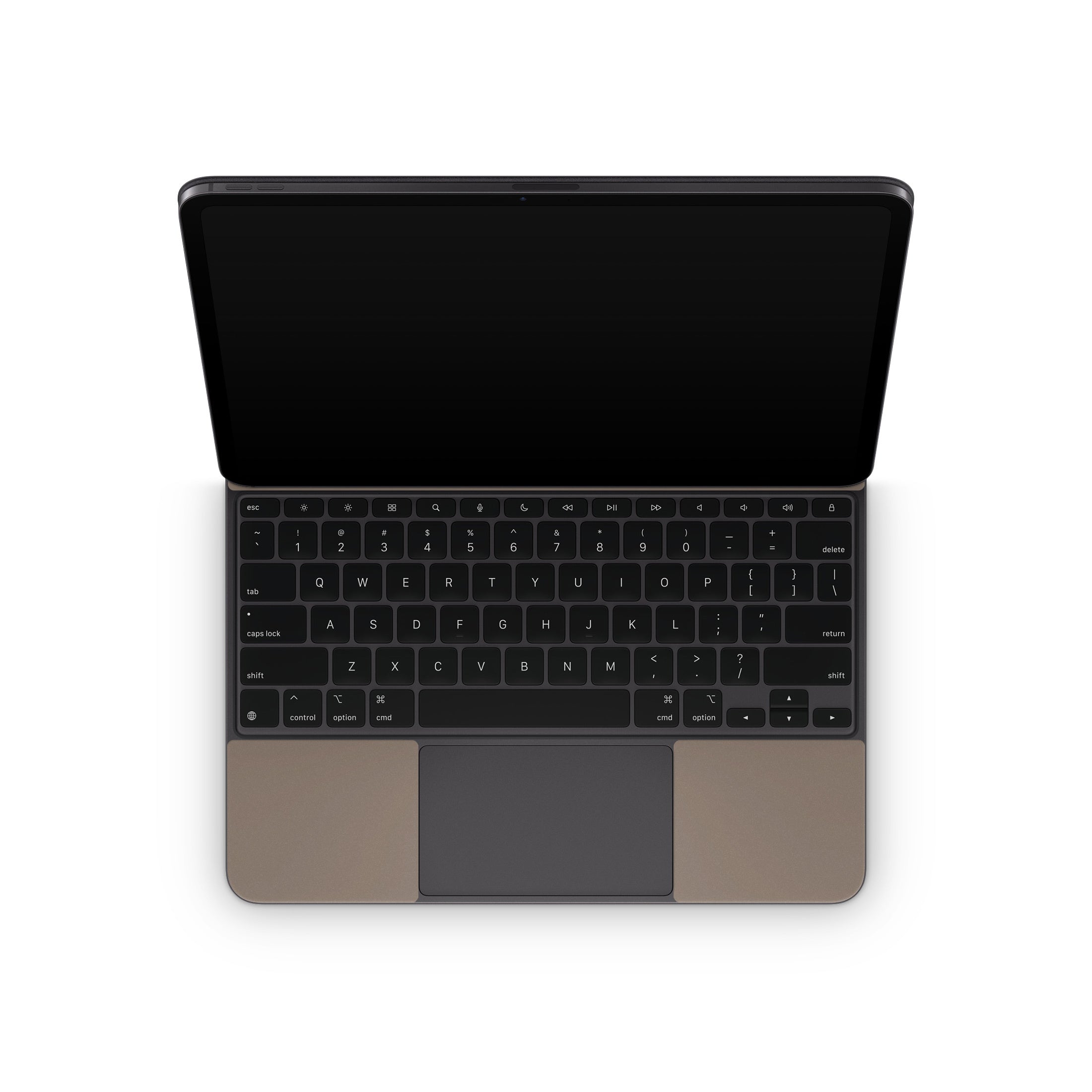 Solid State Flat Dark Earth - Apple Magic Keyboard for iPad Skin