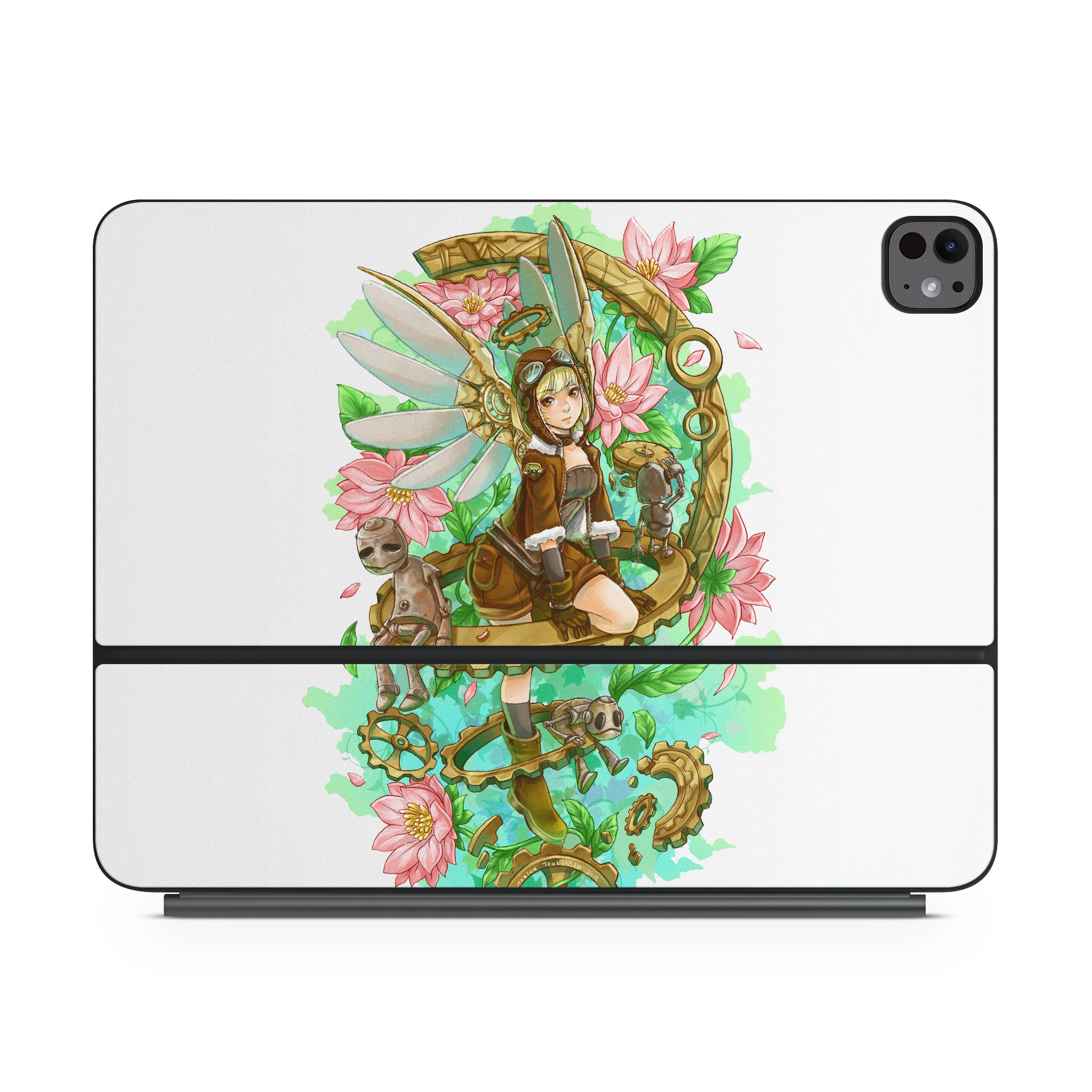 Steampunk Angel - Apple Magic Keyboard for iPad Skin