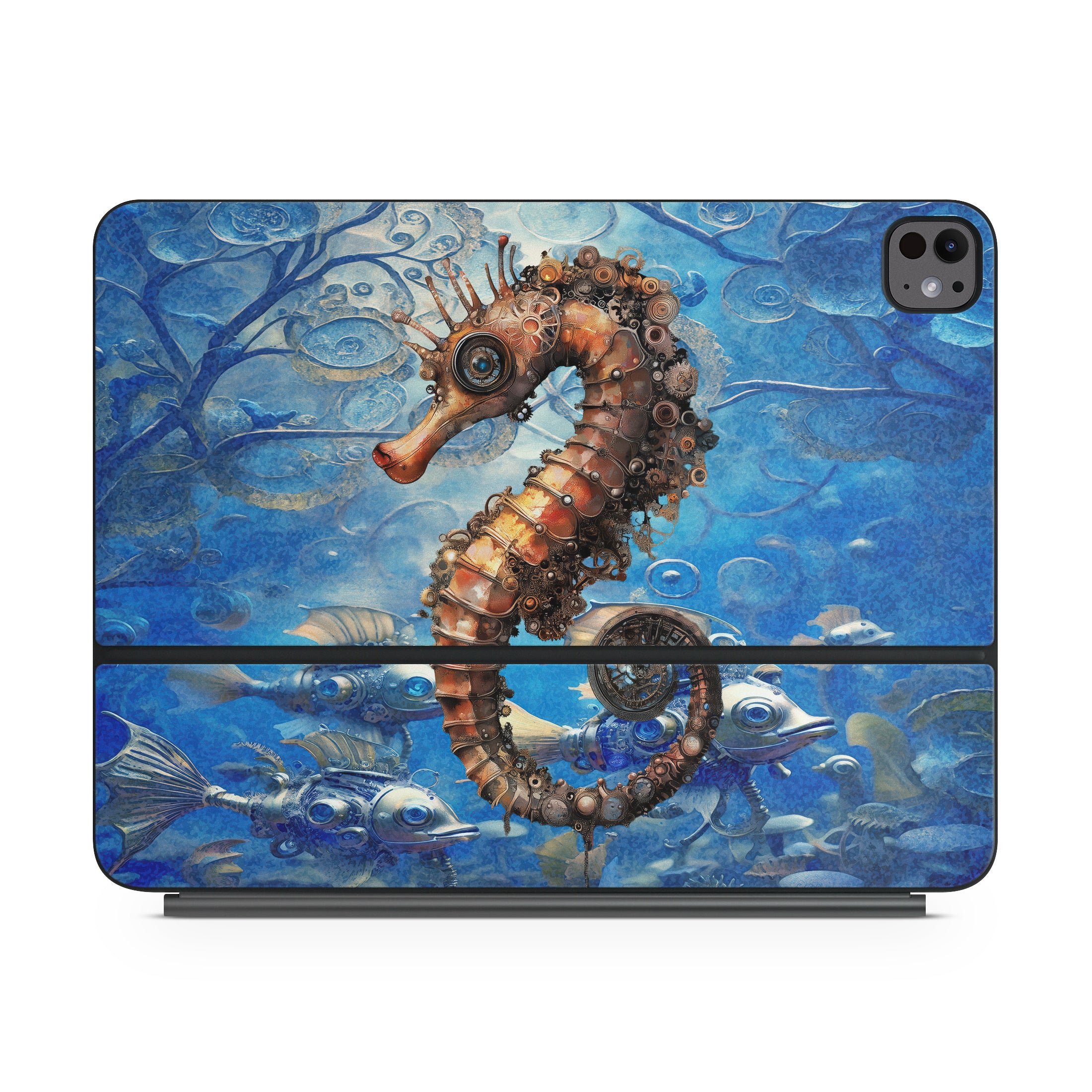 Steampunk Seahorse - Apple Magic Keyboard for iPad Skin