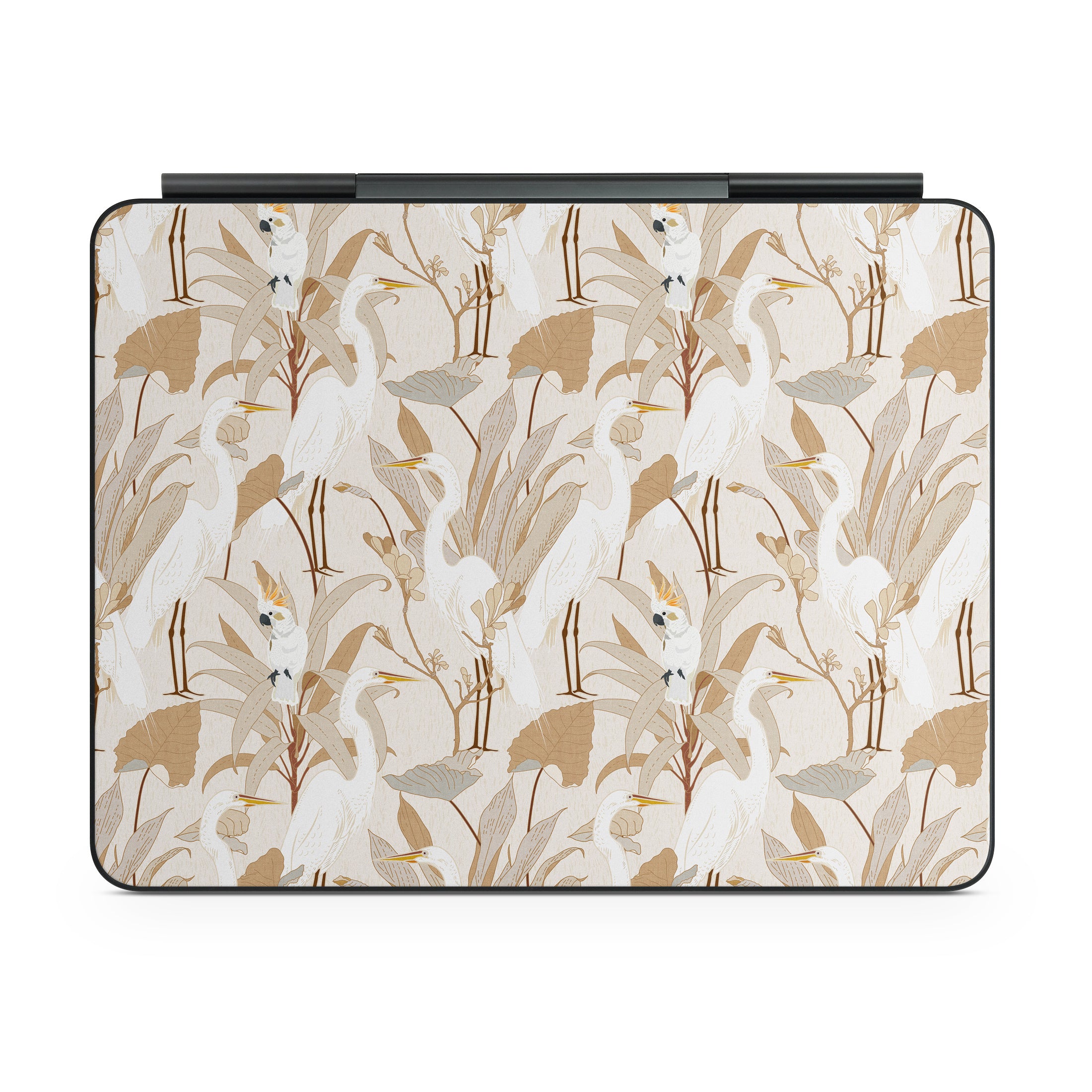 White Cranes Cockatoo - Apple Magic Keyboard for iPad Skin