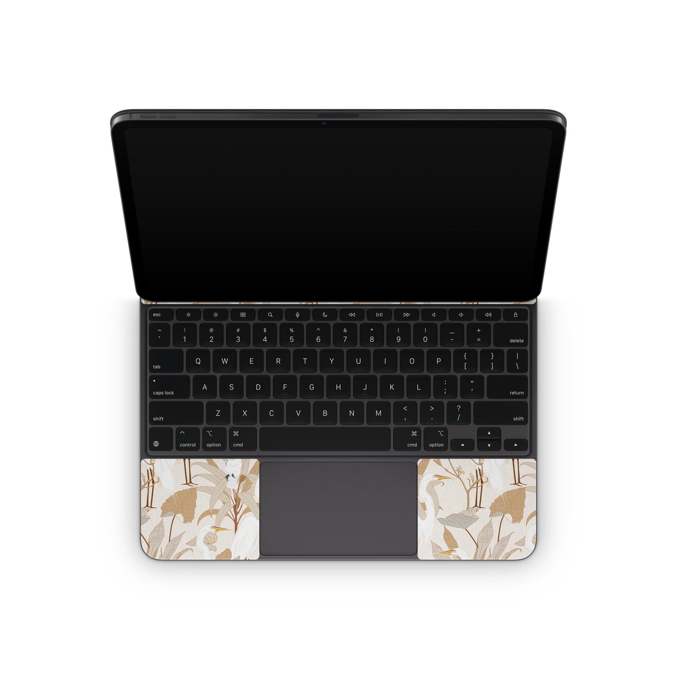 White Cranes Cockatoo - Apple Magic Keyboard for iPad Skin