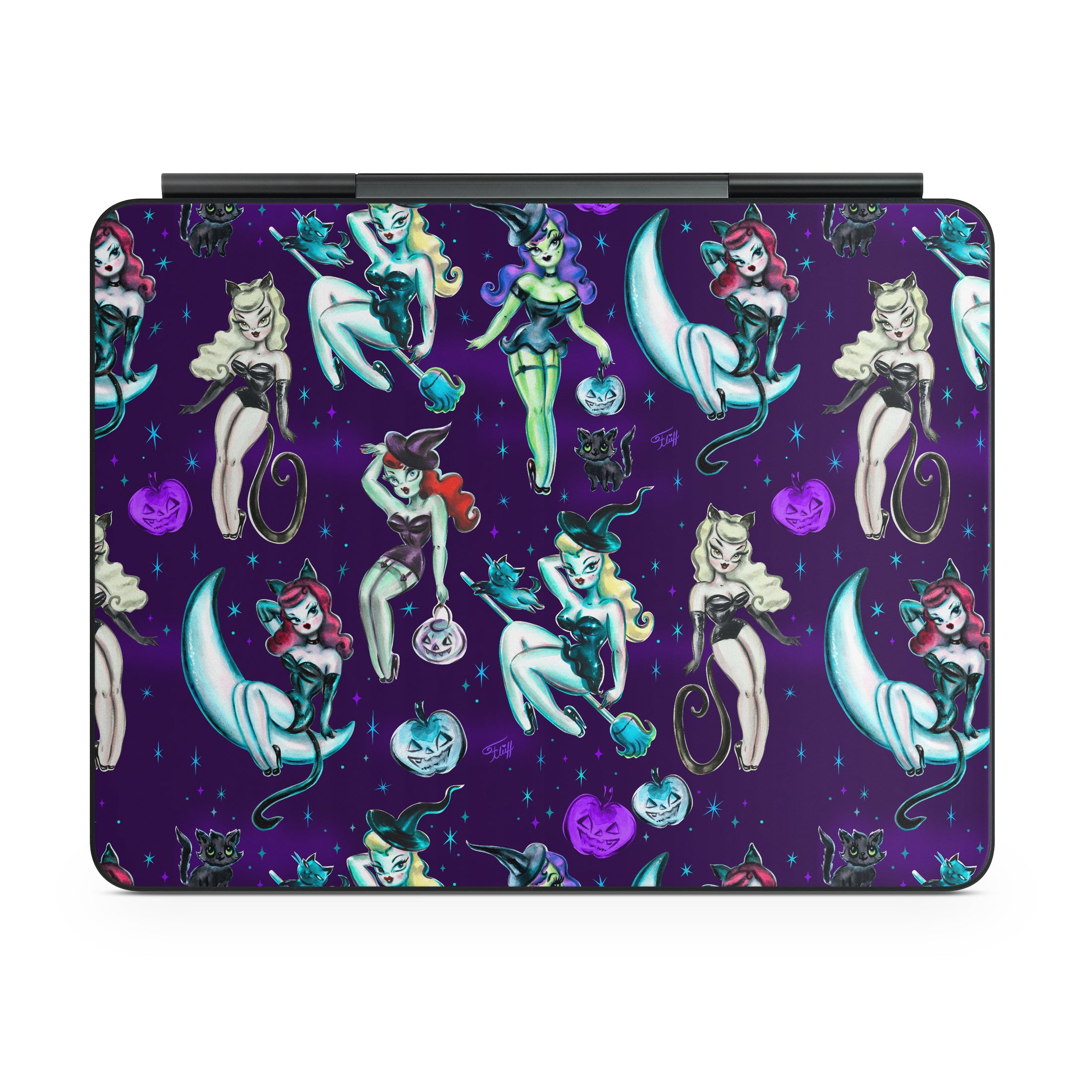 Witches and Black Cats - Apple Magic Keyboard for iPad Skin
