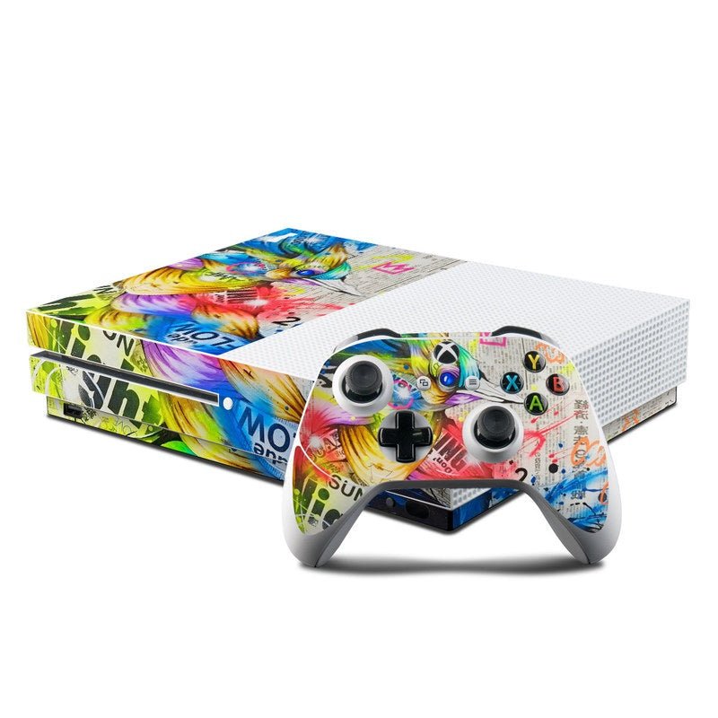 Aoitori - Microsoft Xbox One S Console and Controller Kit Skin - Taka Sudo - DecalGirl