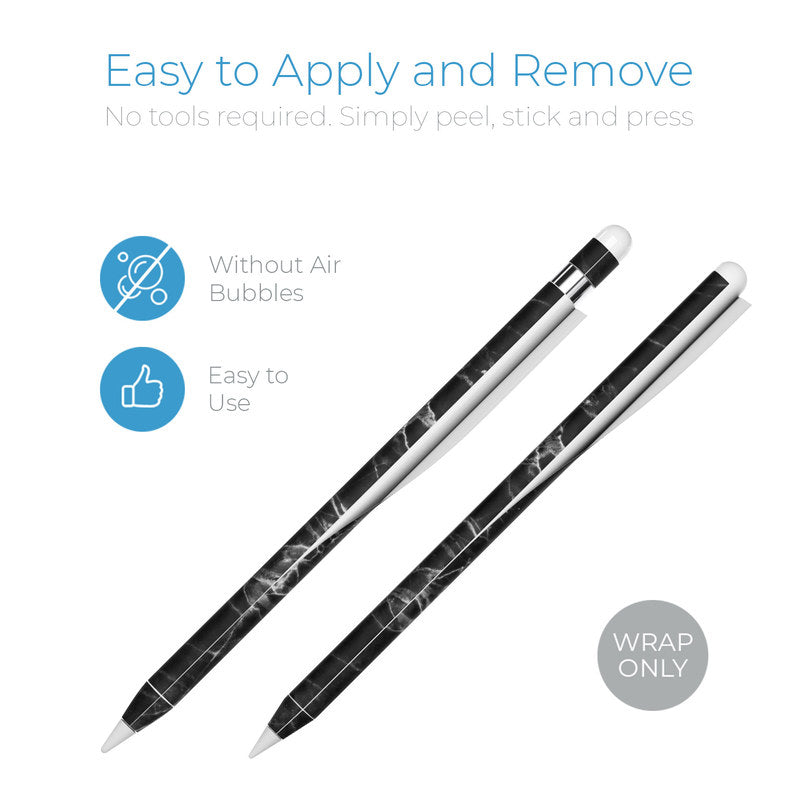 Black Marble - Apple Pencil Skin