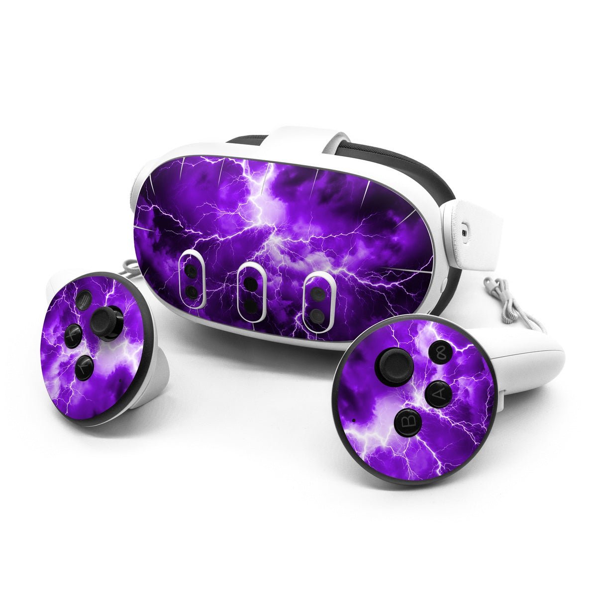 Apocalypse Purple - Meta Quest 3 Skin - Gaming - DecalGirl
