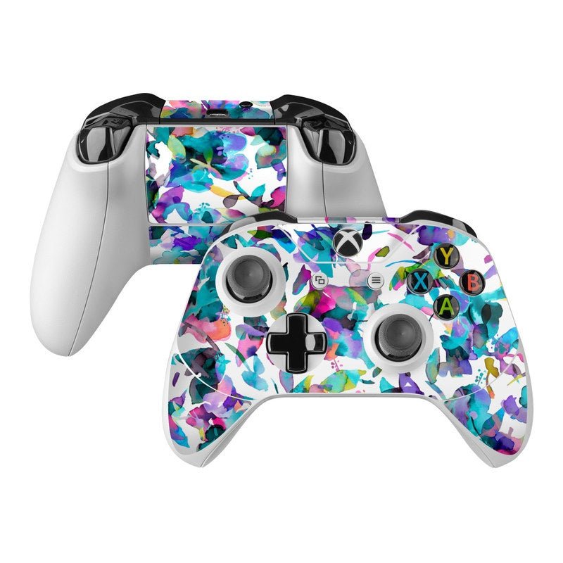 Aquatic Flowers - Microsoft Xbox One Controller Skin - Ninola Design - DecalGirl