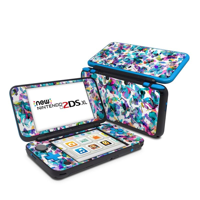 Aquatic Flowers - Nintendo 2DS XL Skin - Ninola Design - DecalGirl