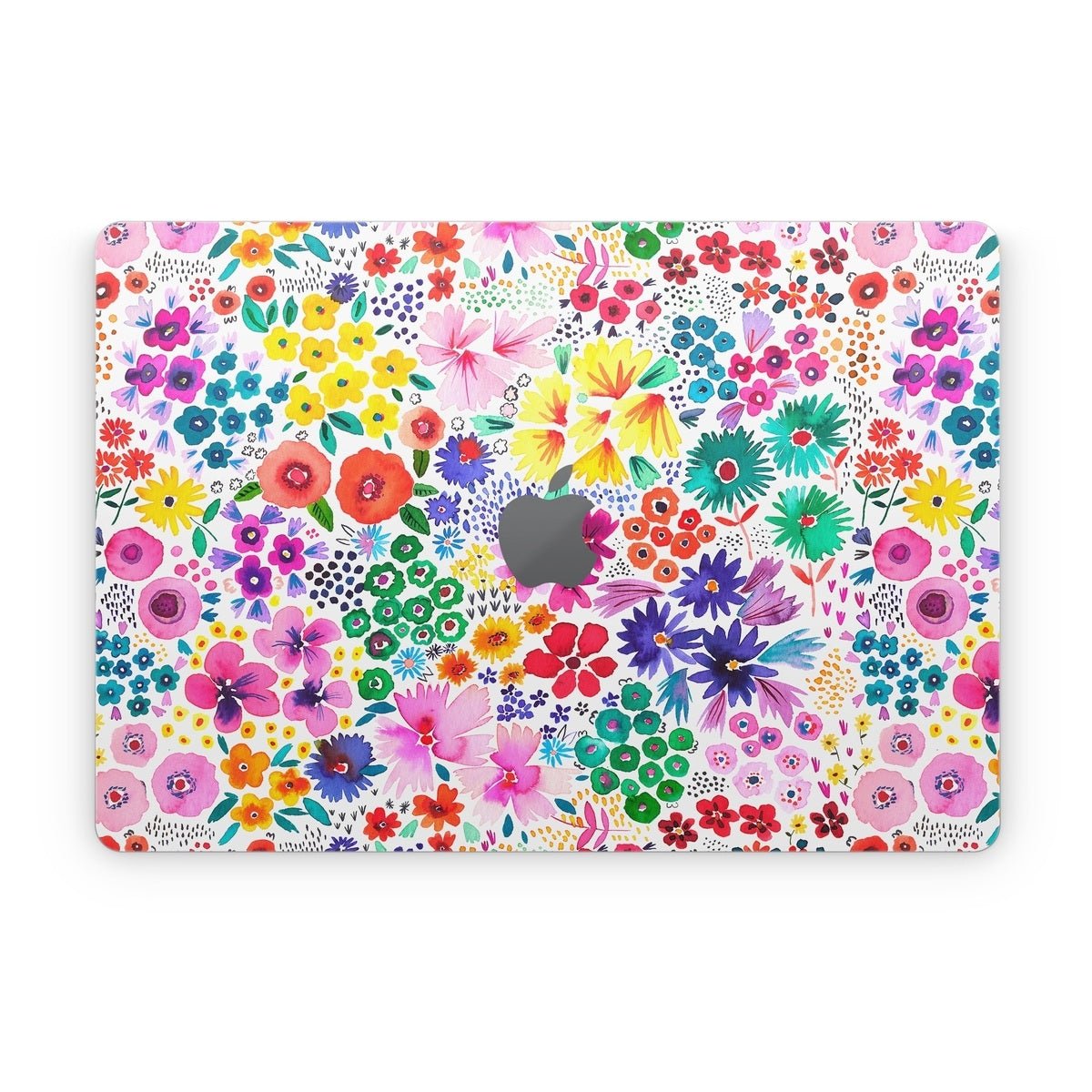 Artful Little Flowers - Apple MacBook Skin - Ninola Design - DecalGirl