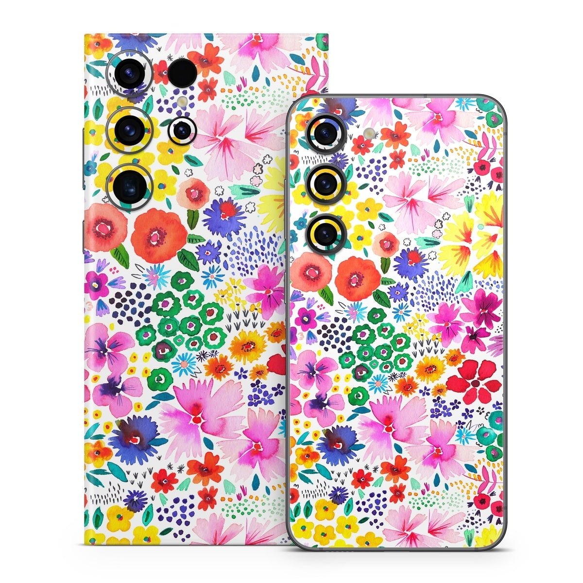 Artful Little Flowers - Samsung Galaxy S23 Skin - Ninola Design - DecalGirl