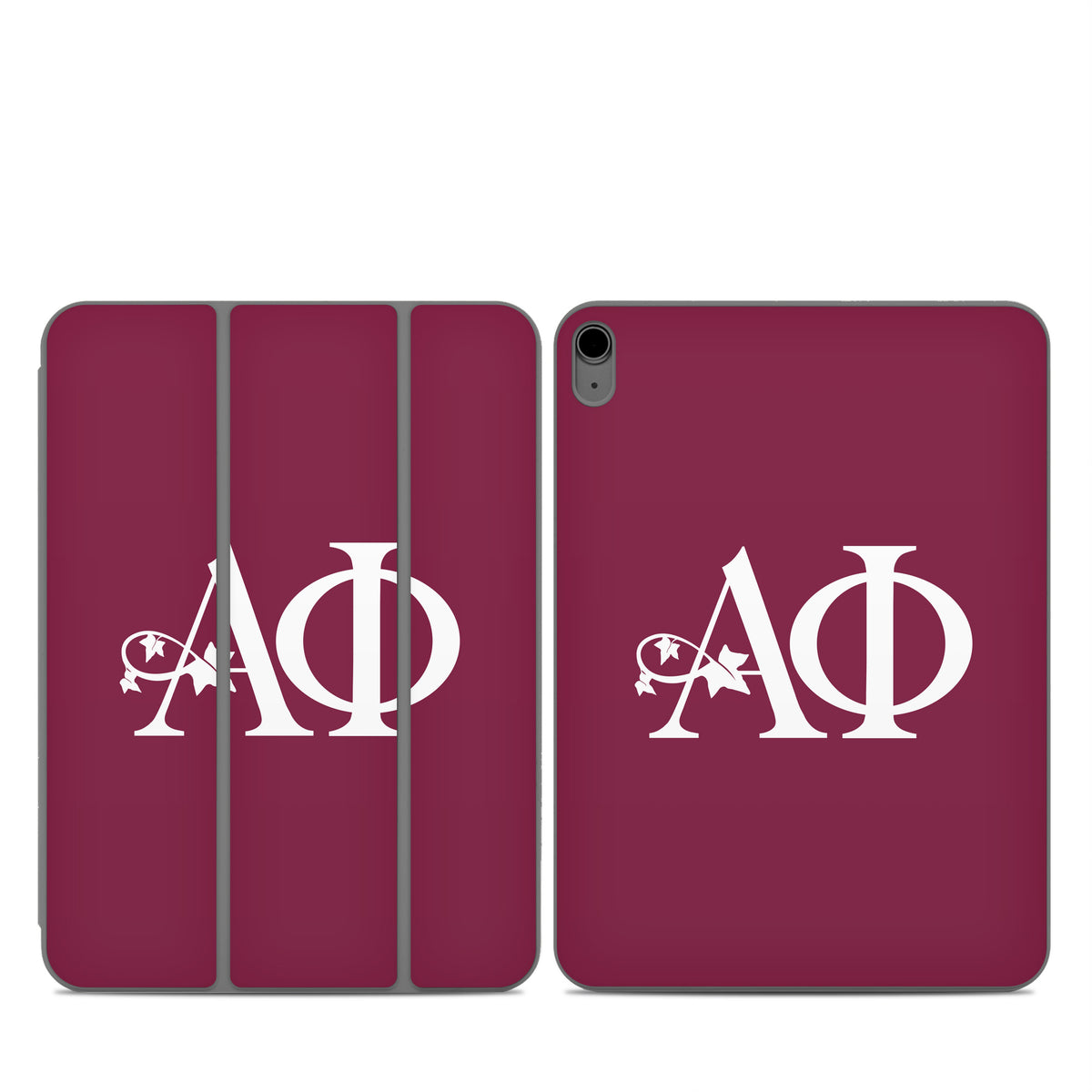 Alpha Phi Greek Letters Bordeaux - Apple Smart Folio Skin