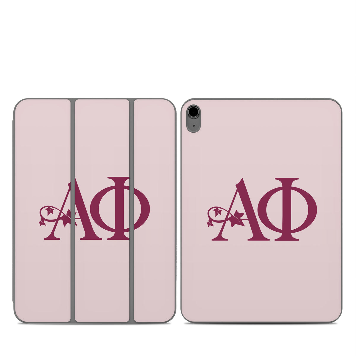 Alpha Phi Greek Letters Ivory - Apple Smart Folio Skin
