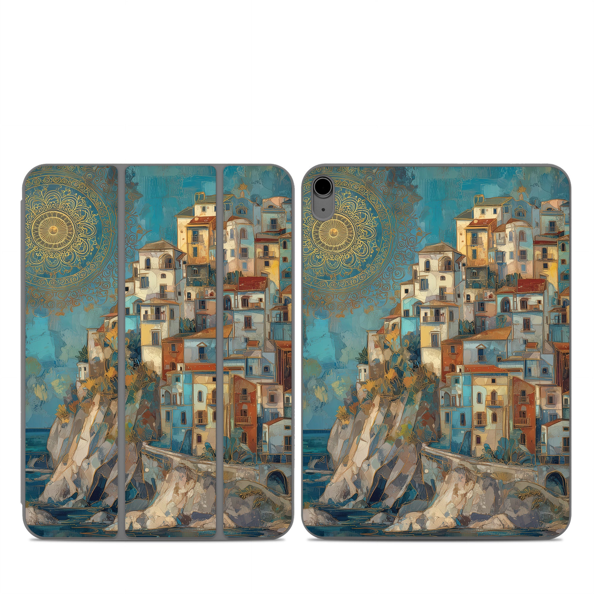 Coastal Town - Apple Smart Folio Skin