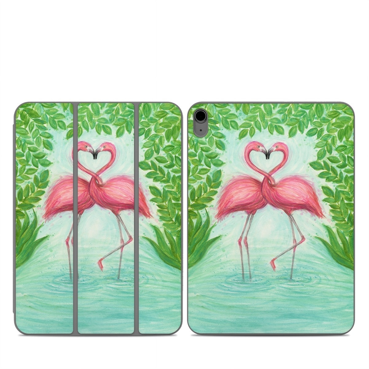 Flamingo Love - Apple Smart Folio Skin