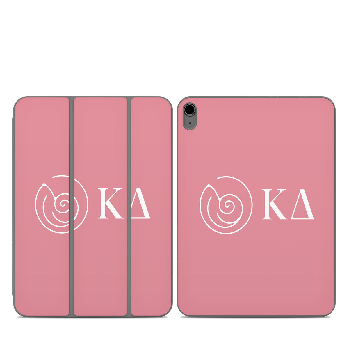 Kappa Delta Greek Letters Active Pink - Apple Smart Folio Skin