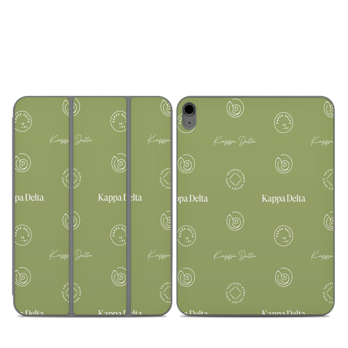 Kappa Delta Pattern - Apple Smart Folio Skin