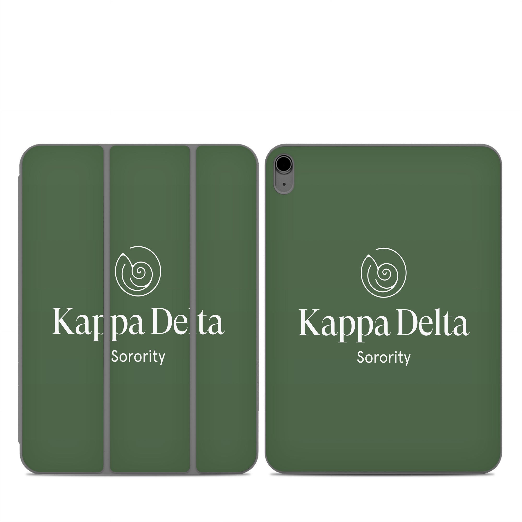 Kappa Delta Primary Logo Dark Olive - Apple Smart Folio Skin