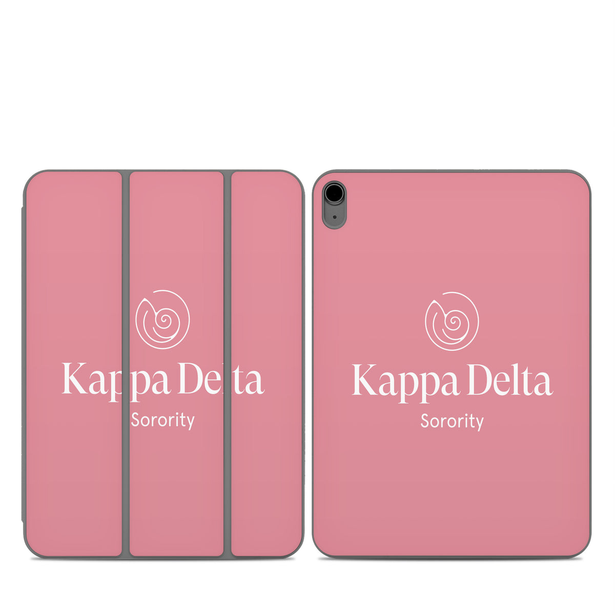 Kappa Delta Primary Logo Active Pink - Apple Smart Folio Skin