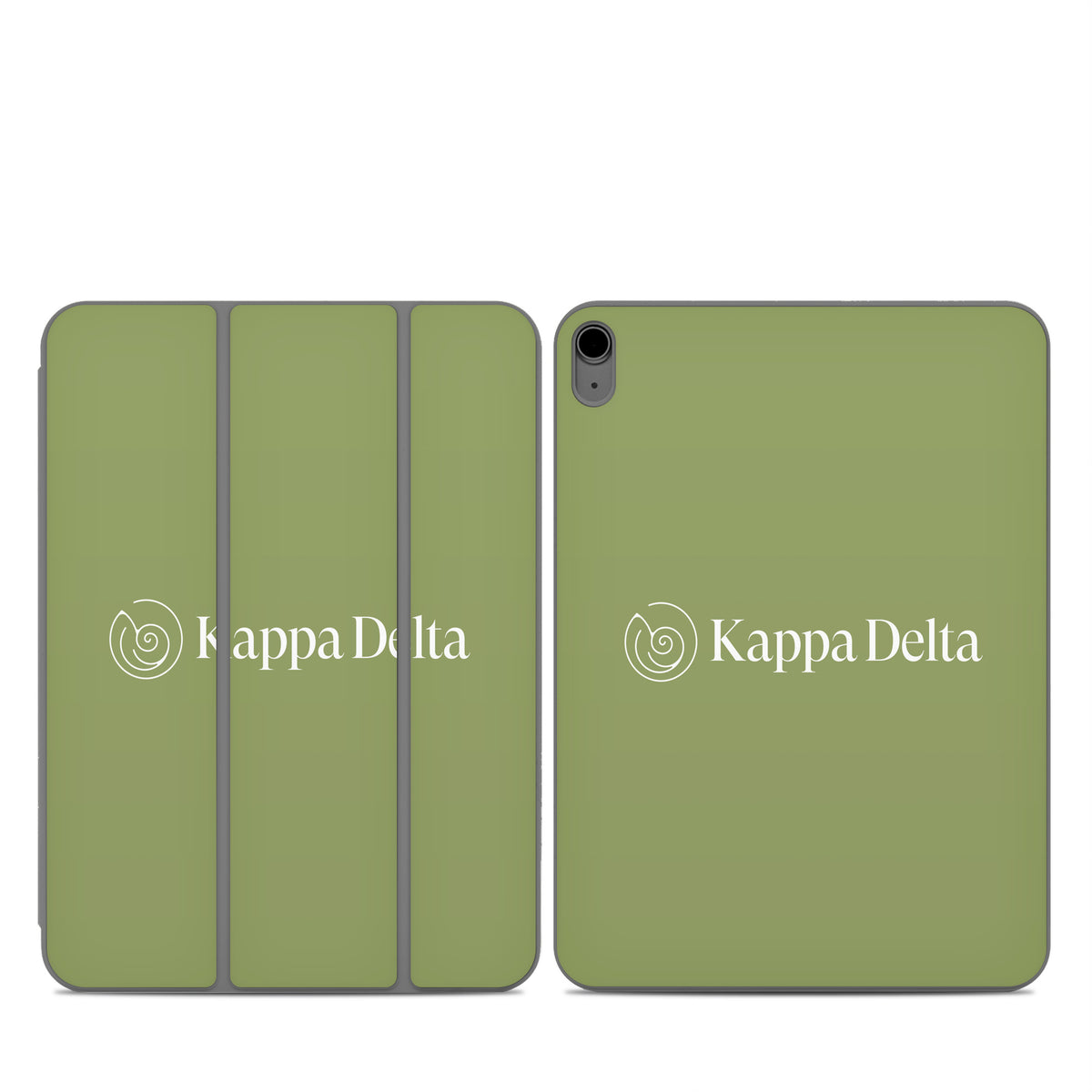 Kappa Delta Secondary Logo KD Olive - Apple Smart Folio Skin