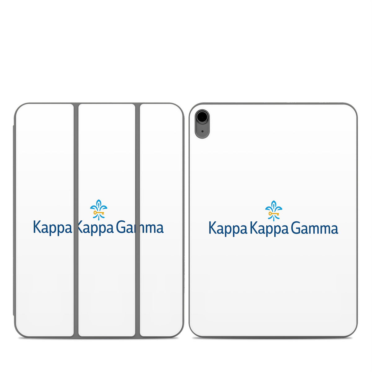Kappa Kappa Gamma Brandmark White - Apple Smart Folio Skin
