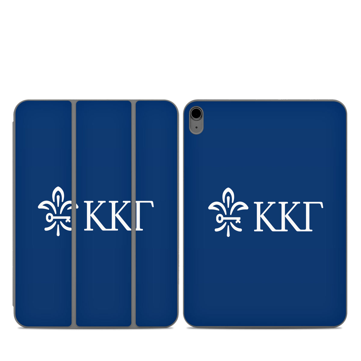 Kappa Kappa Gamma Letterkey Horizontal Kappa Blue - Apple Smart Folio Skin