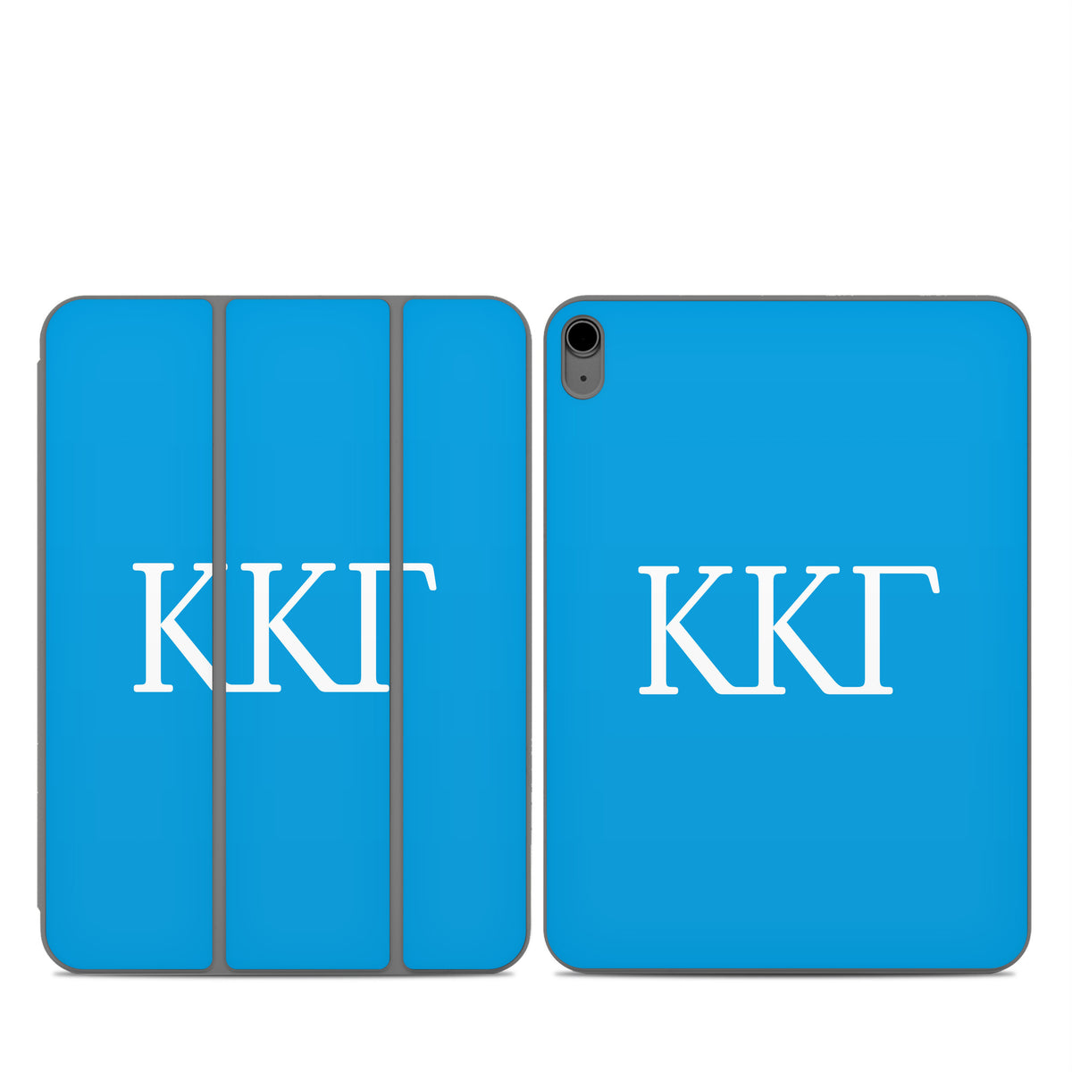 Kappa Kappa Gamma Greek Letters Gamma Blue - Apple Smart Folio Skin