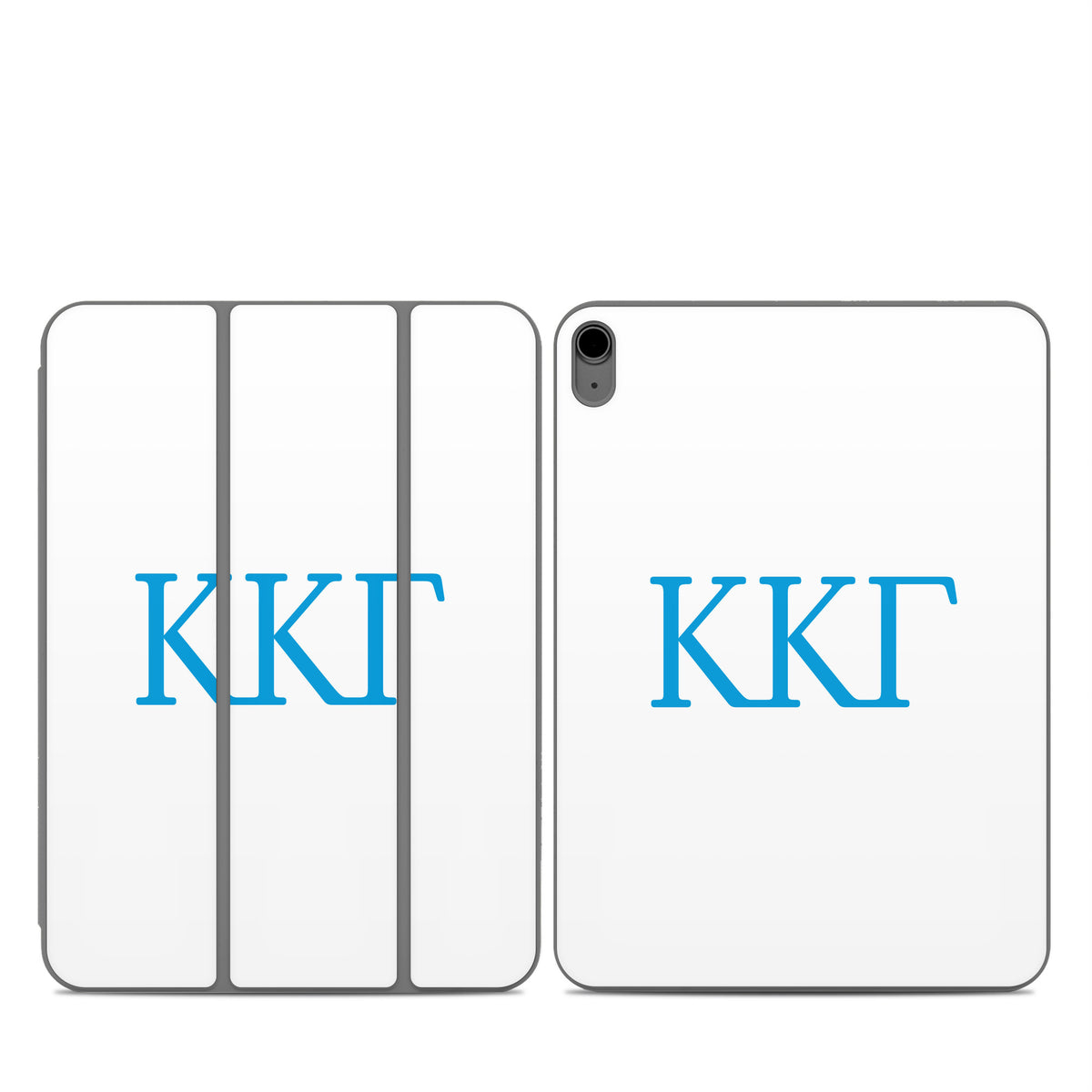 Kappa Kappa Gamma Greek Letters White - Apple Smart Folio Skin