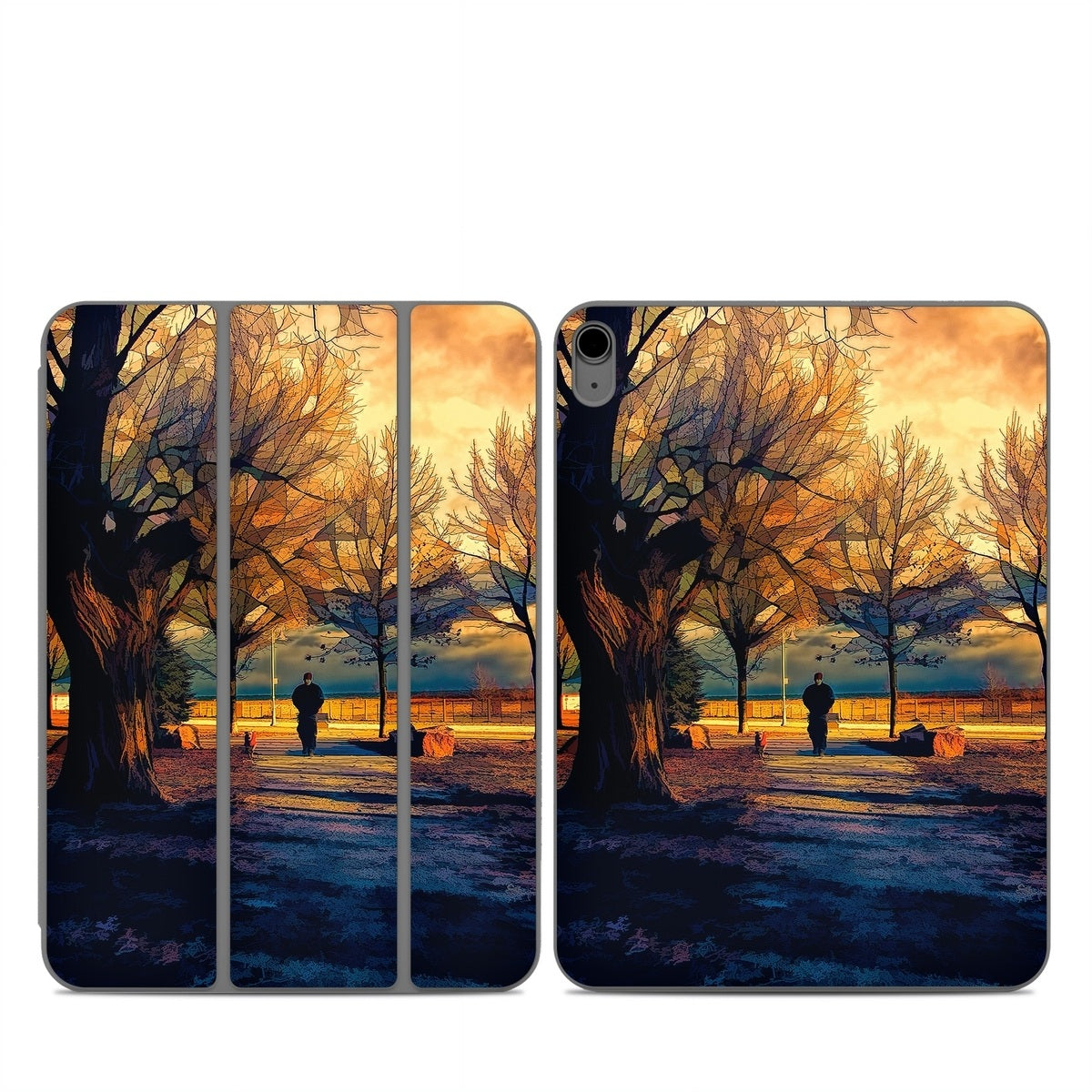 Man and Dog - Apple Smart Folio Skin